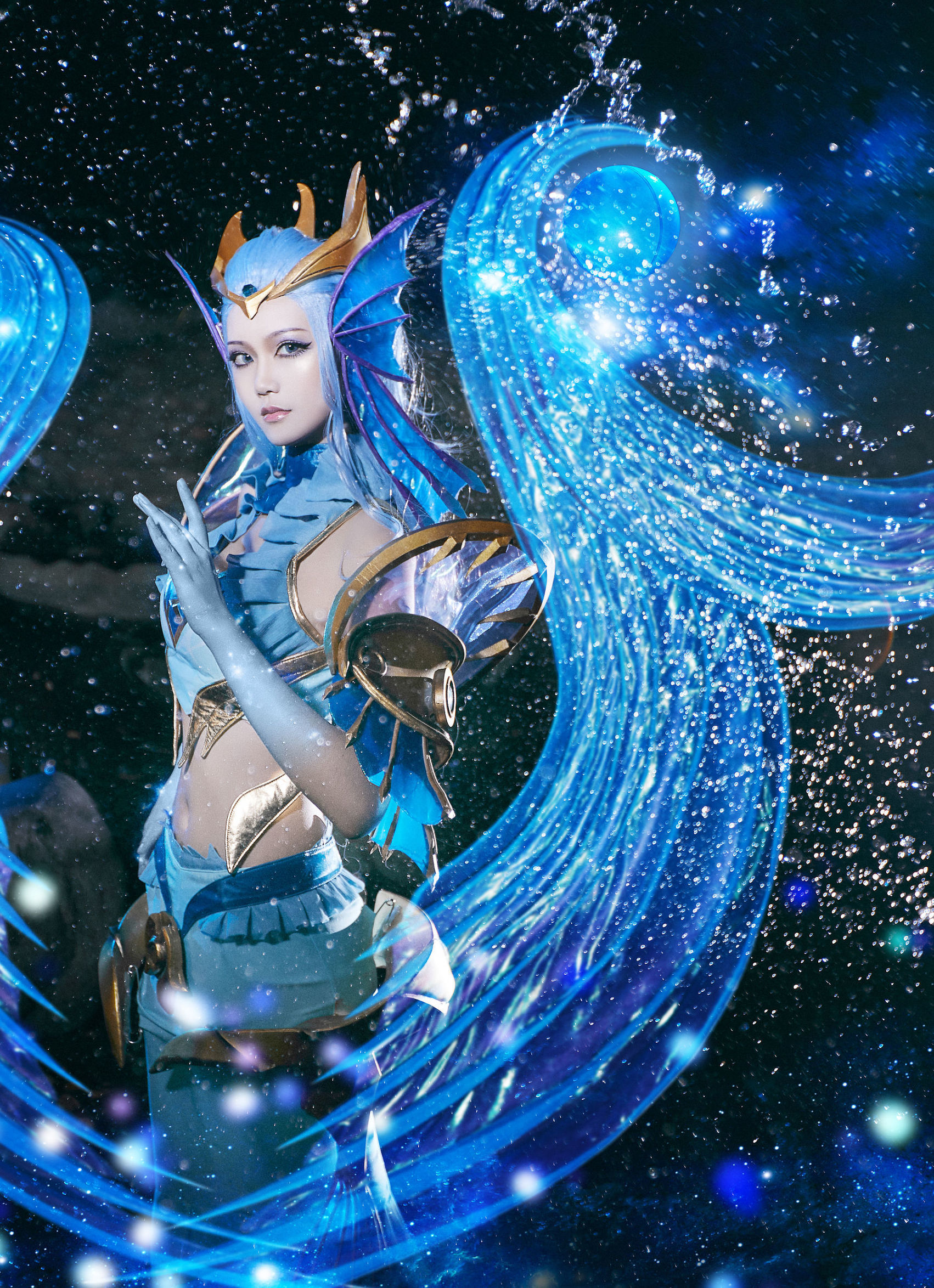 人氣coser戚顧兒MIKI 王者榮耀 武則天海洋之心