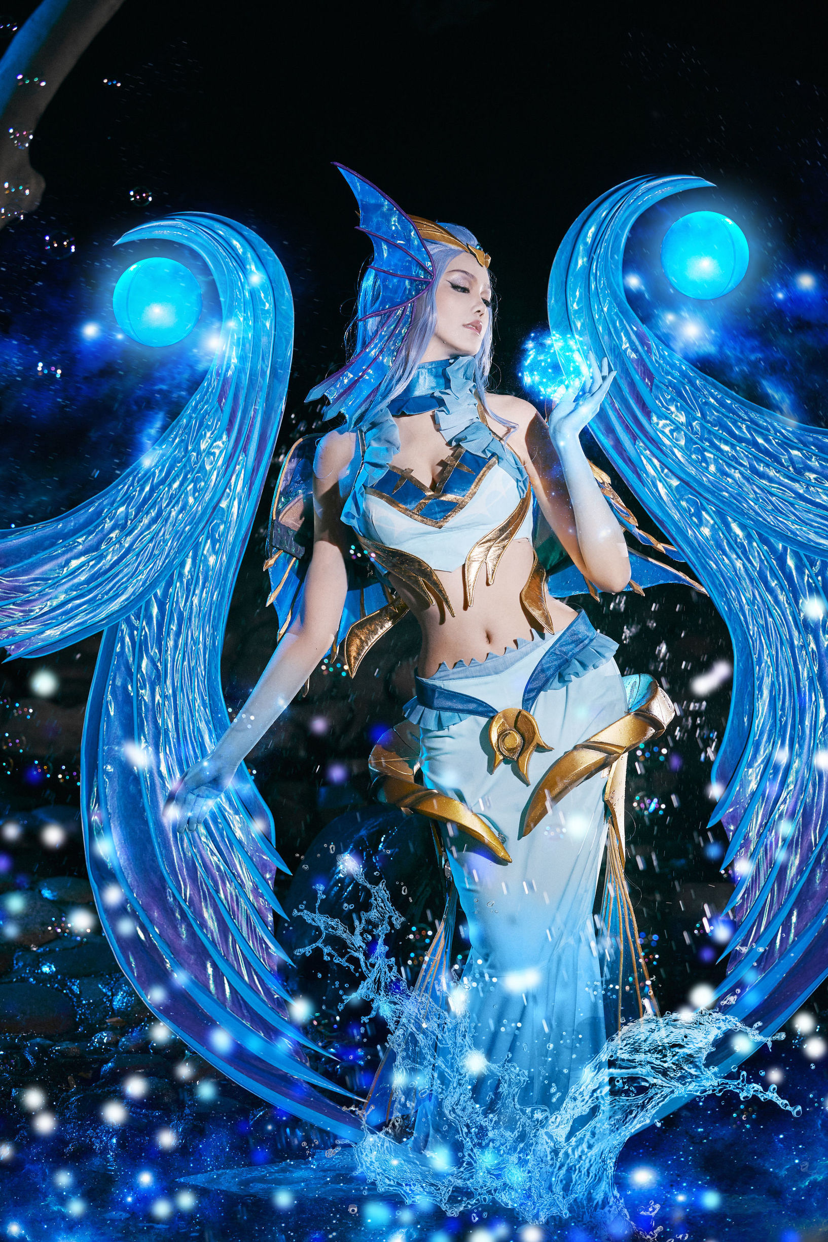 人氣coser戚顧兒MIKI 王者榮耀 武則天海洋之心