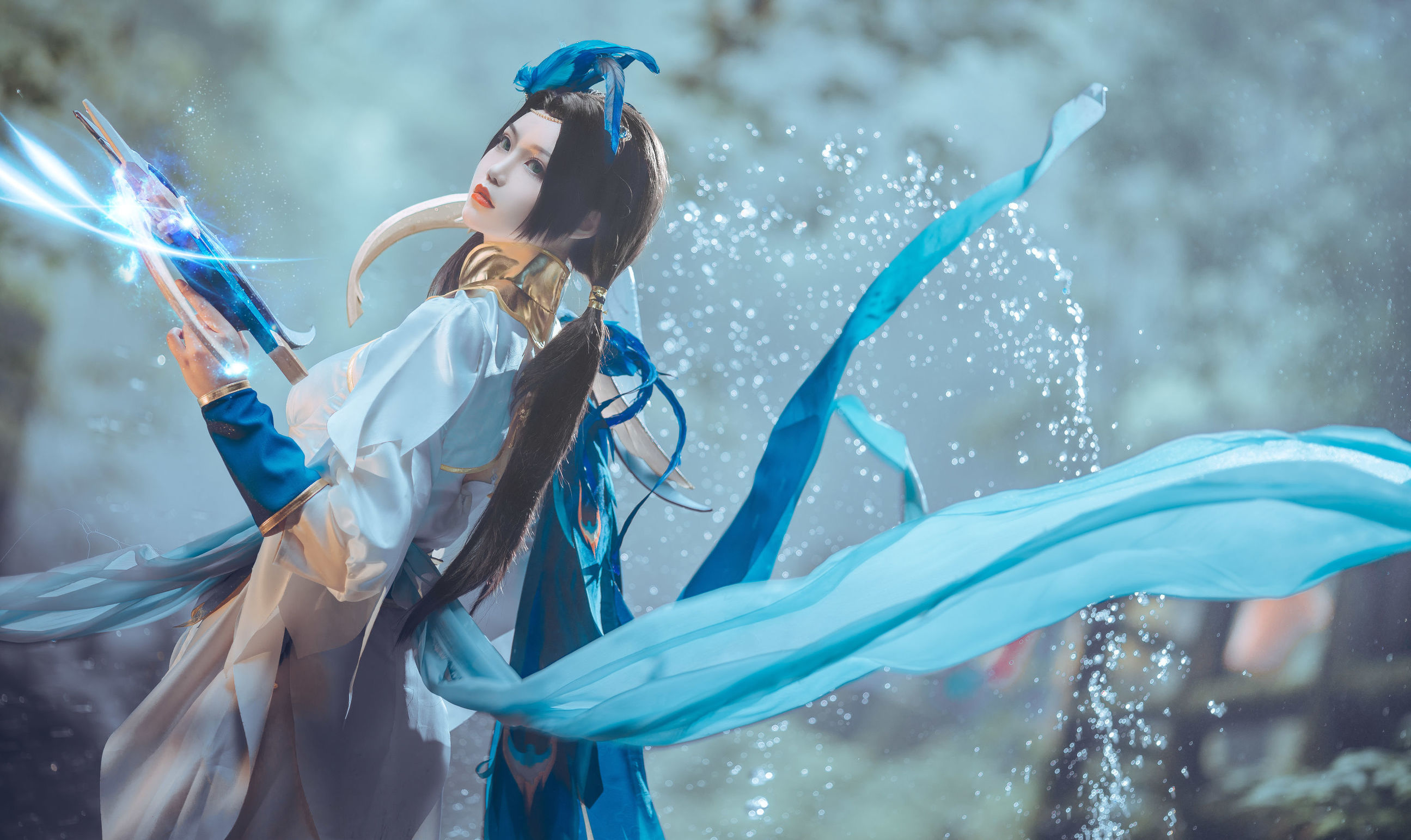 人気のコスプレイヤー キグーエルMIKI 王者栄耀 虞姬雲霓雀翎