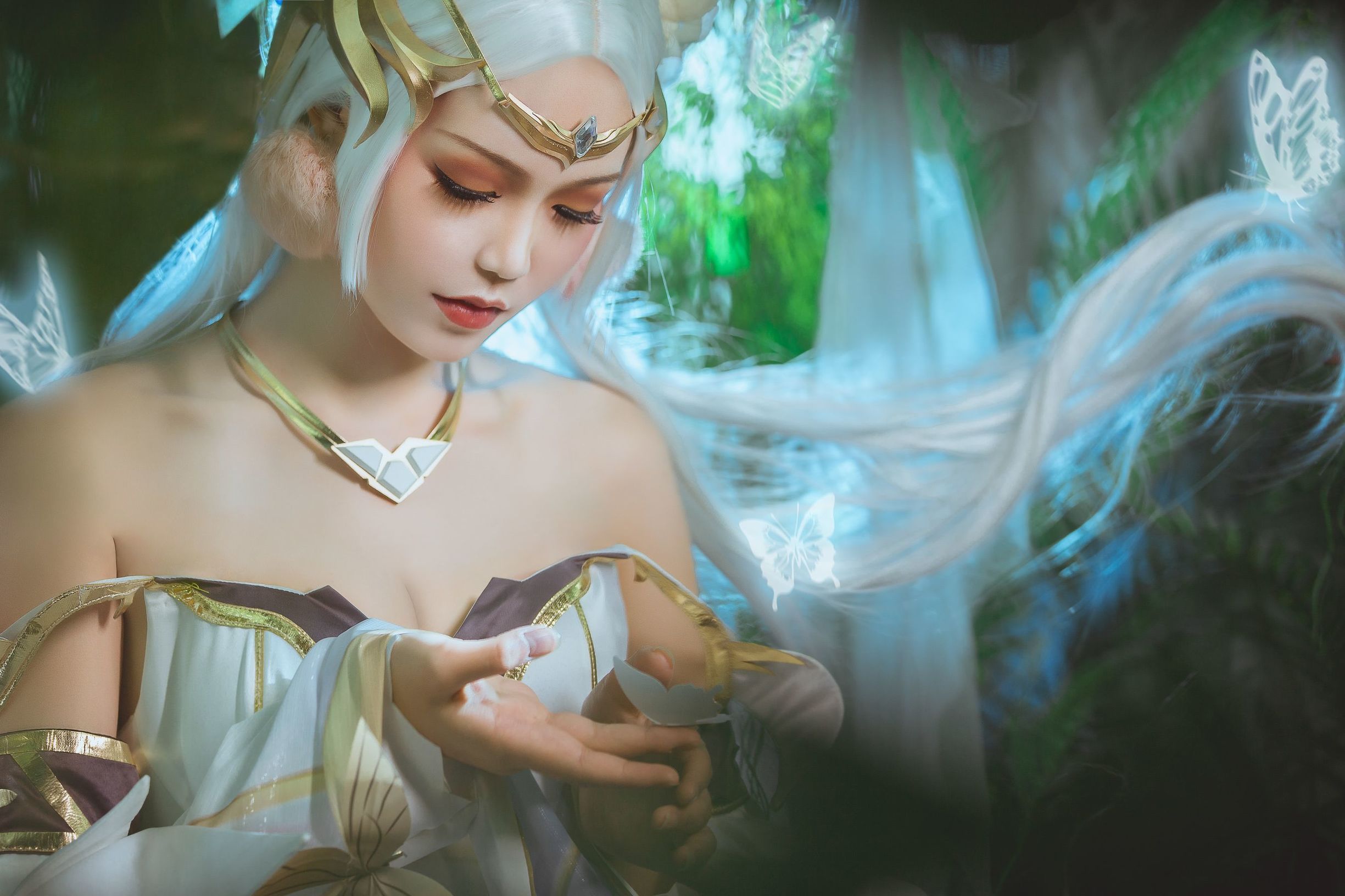 Coser nổi tiếng Qis Gu Er MIKI - Vương Giả Vinh Diệu: Điêu Thuyền Màu Vàng Giấc Mơ Đêm Hè