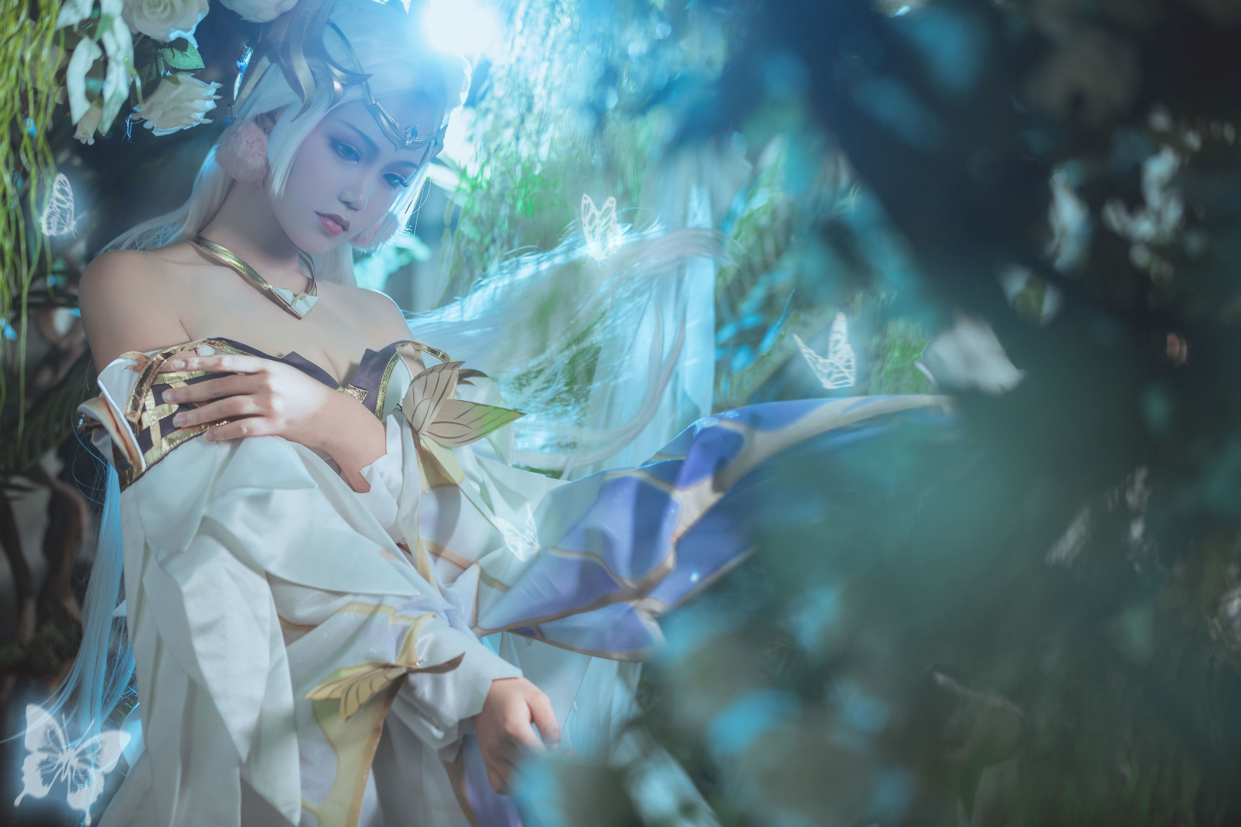 Coser nổi tiếng Qis Gu Er MIKI - Vương Giả Vinh Diệu: Điêu Thuyền Màu Vàng Giấc Mơ Đêm Hè