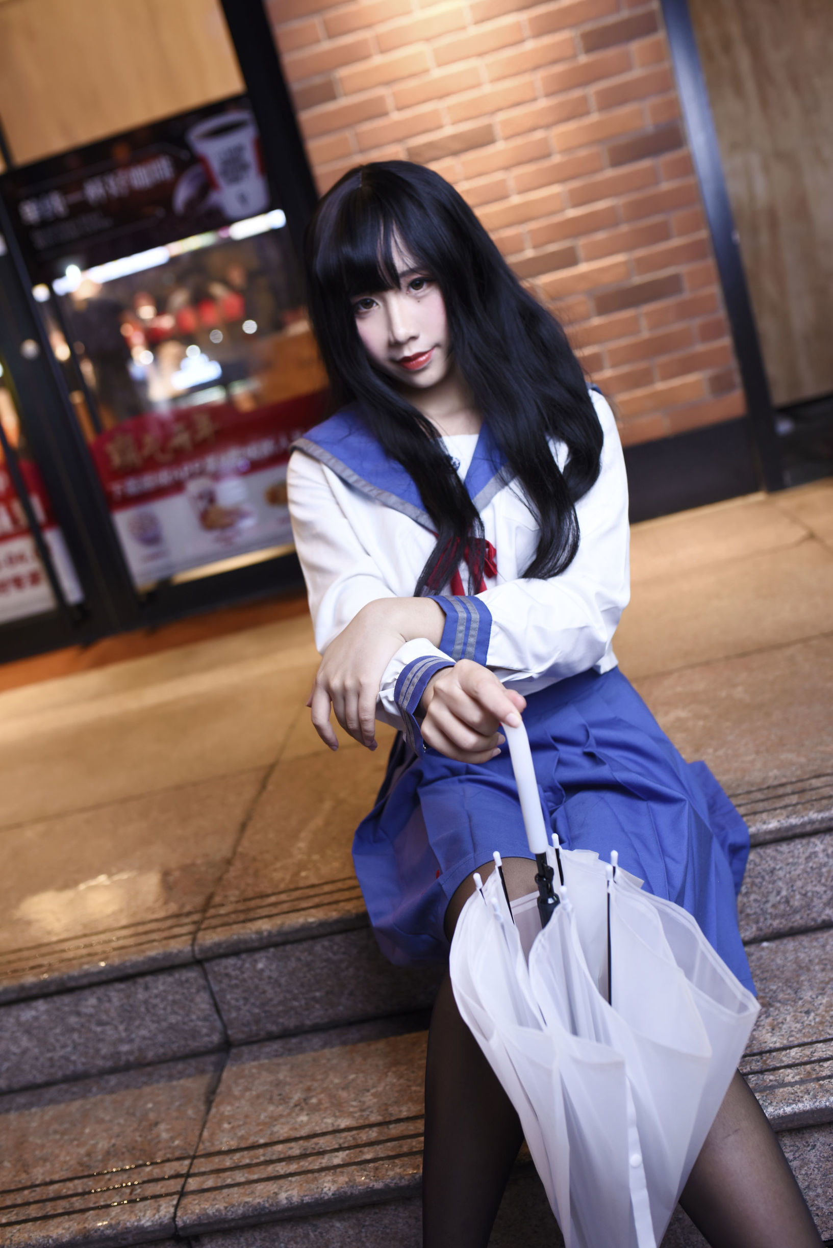 動漫博主九曲吉恩 JK制服