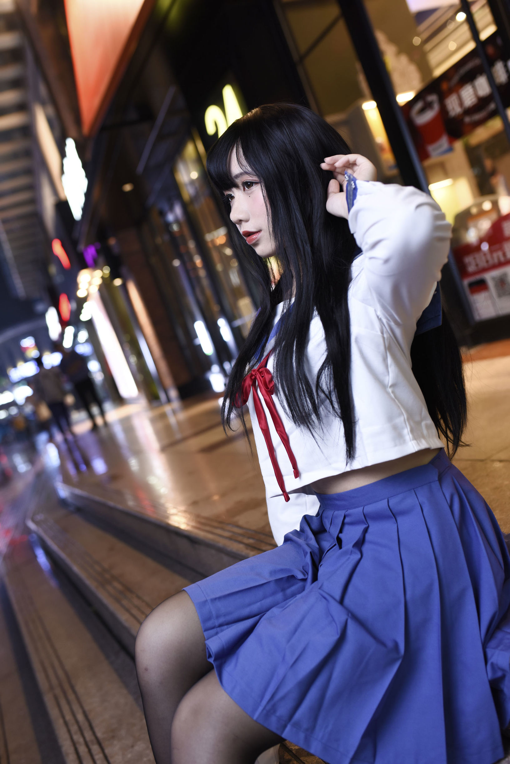動漫博主九曲吉恩 JK制服