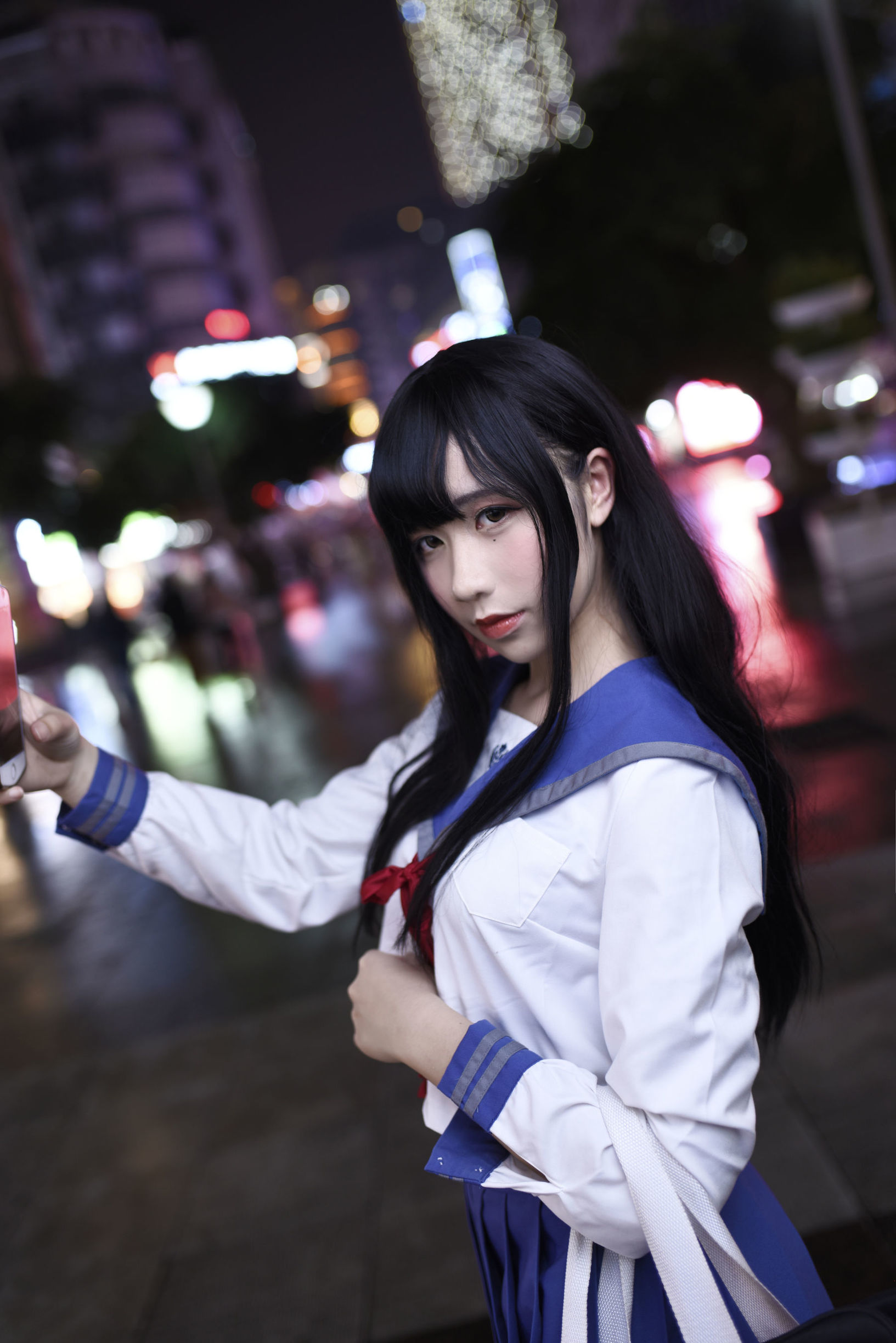 Blogger anime Cửu Khúc Jean JK đồng phục