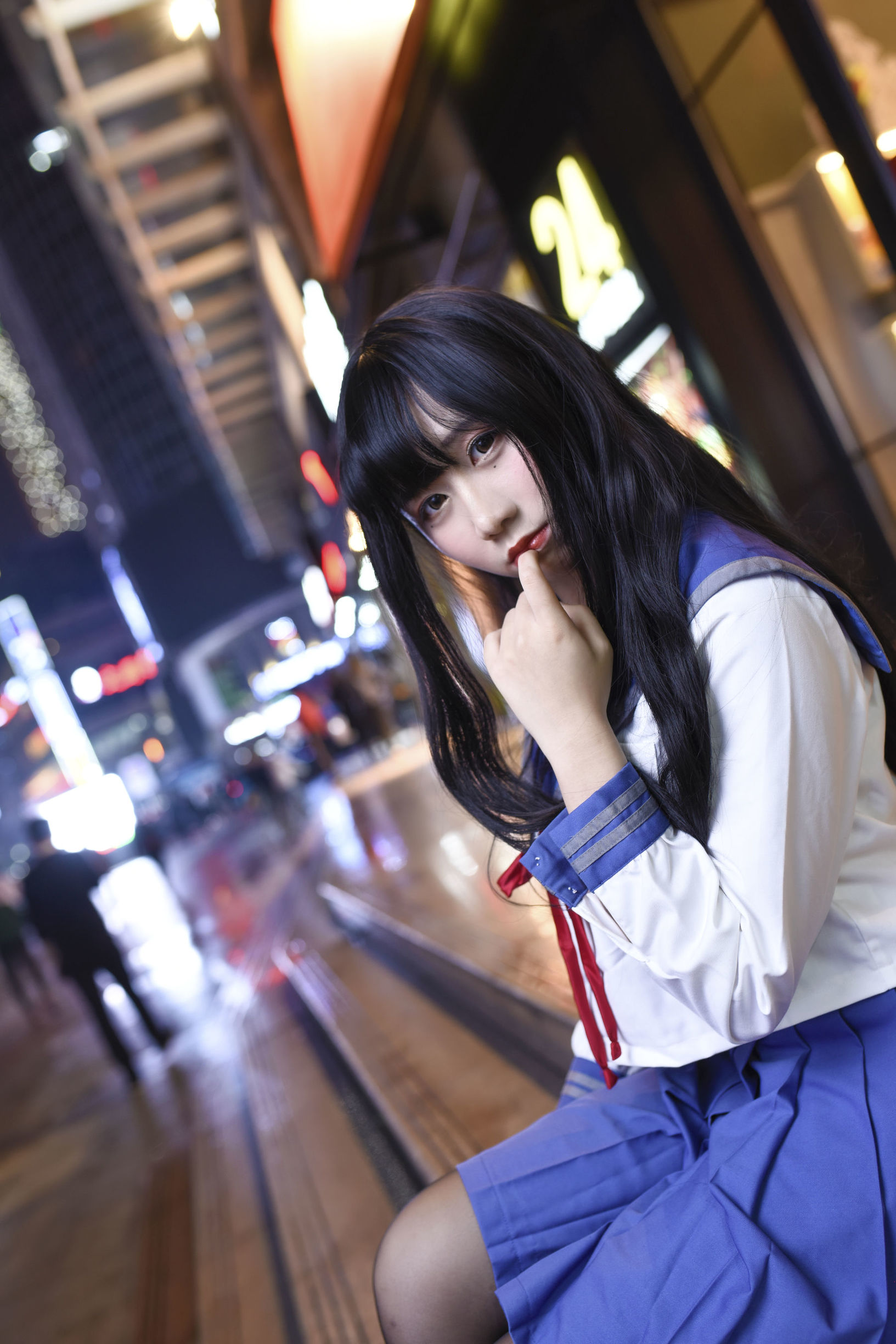 動漫博主九曲吉恩 JK制服