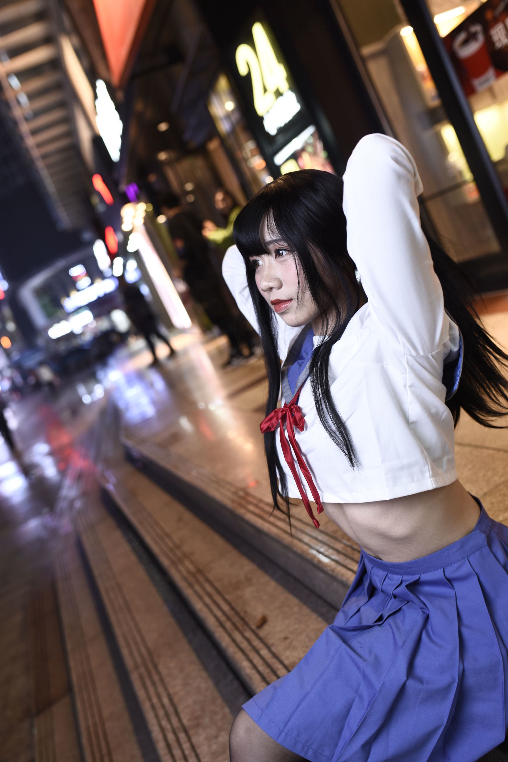 Blogger anime Cửu Khúc Jean JK đồng phục