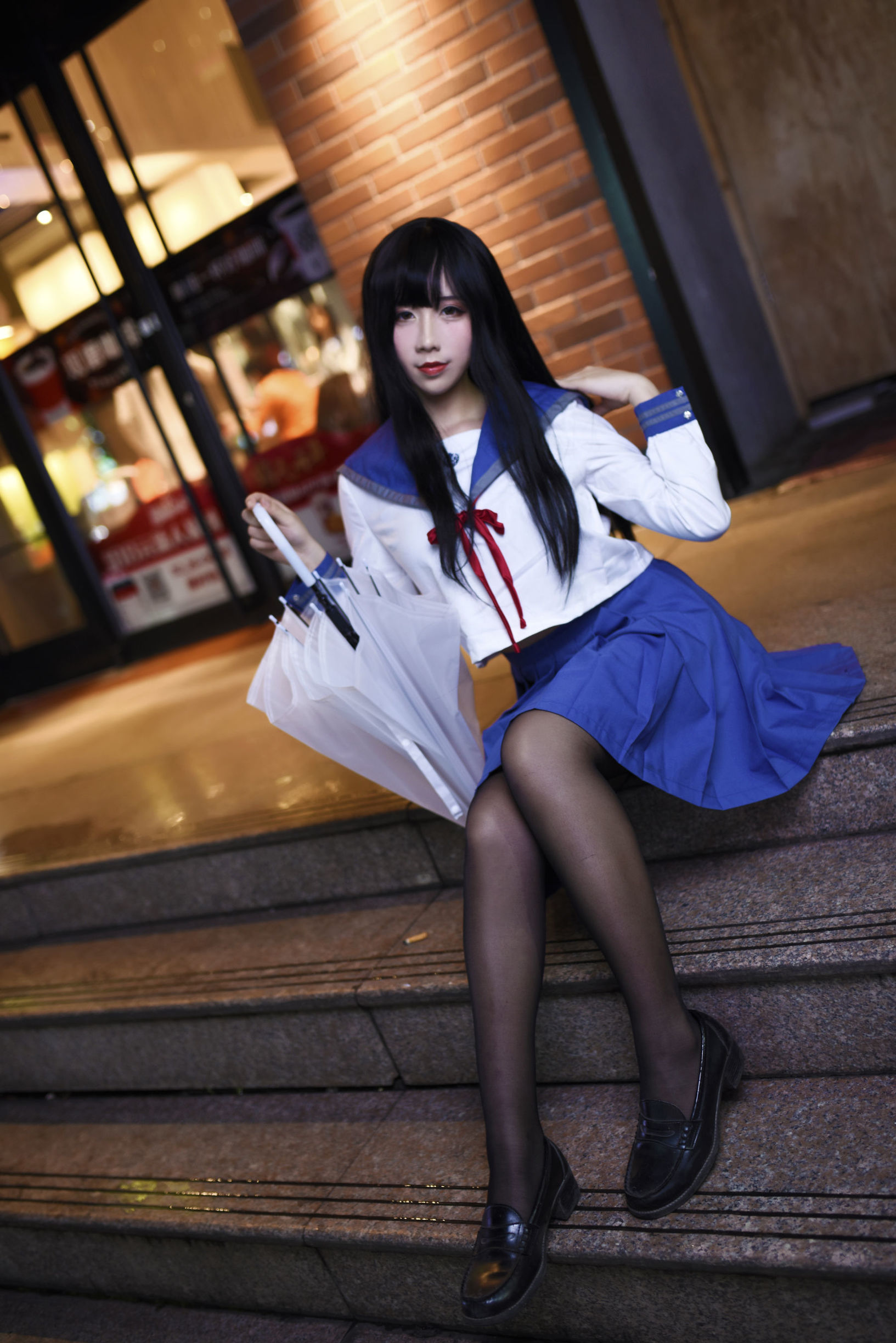 動漫博主九曲吉恩 JK制服