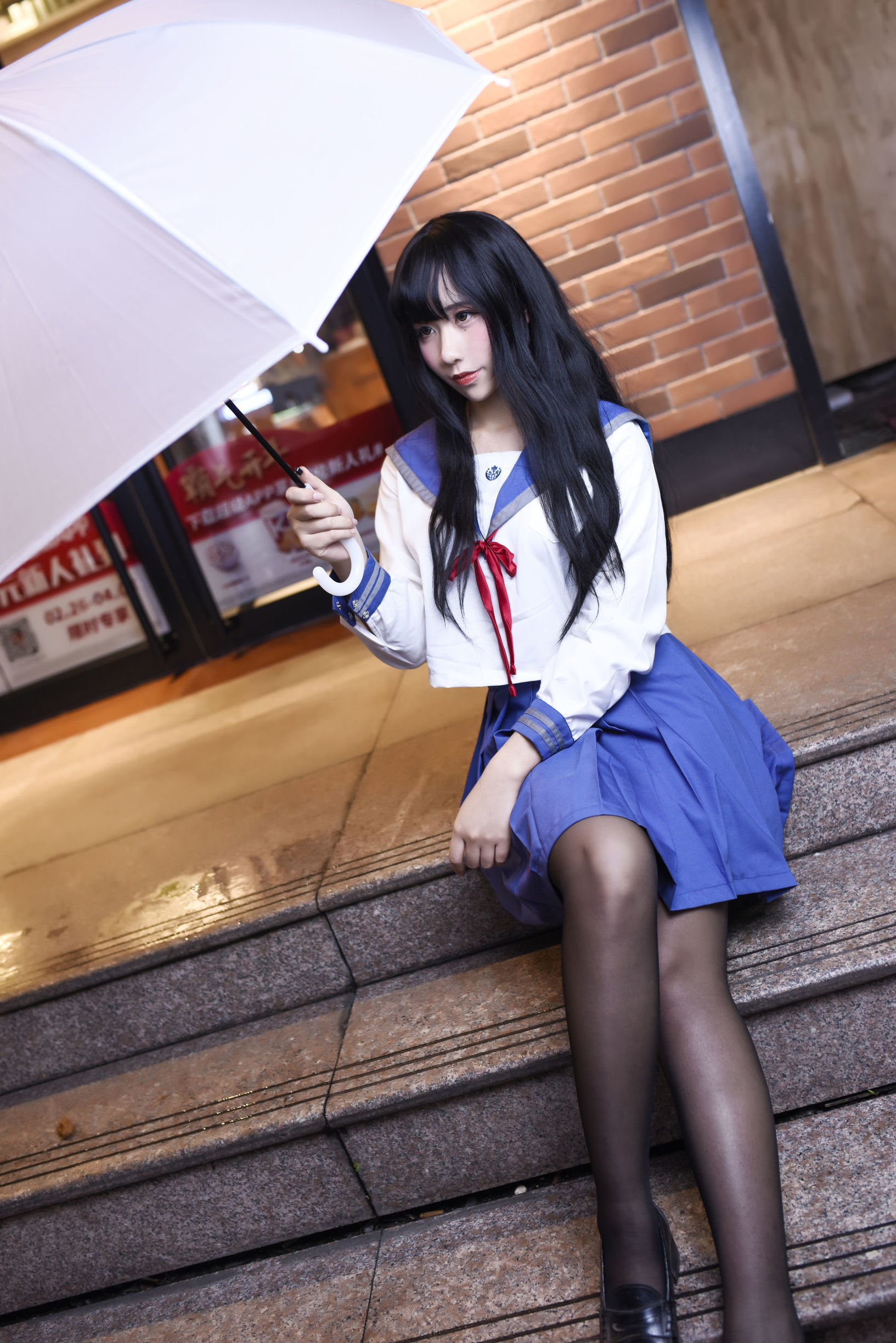 動漫博主九曲吉恩 JK制服