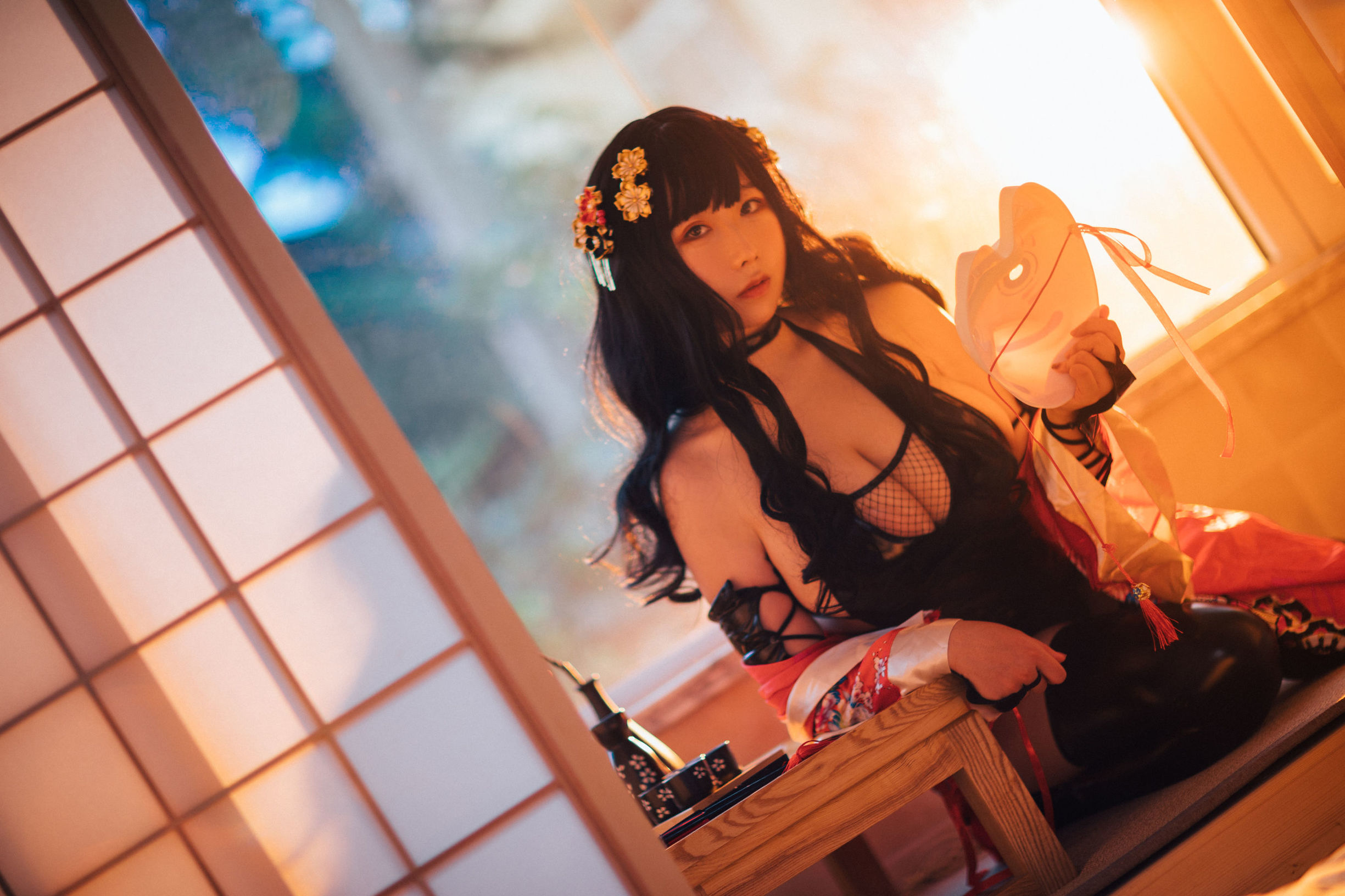 Anime blogger Cong Cong Cong Cong Luan Big Chest Ninja