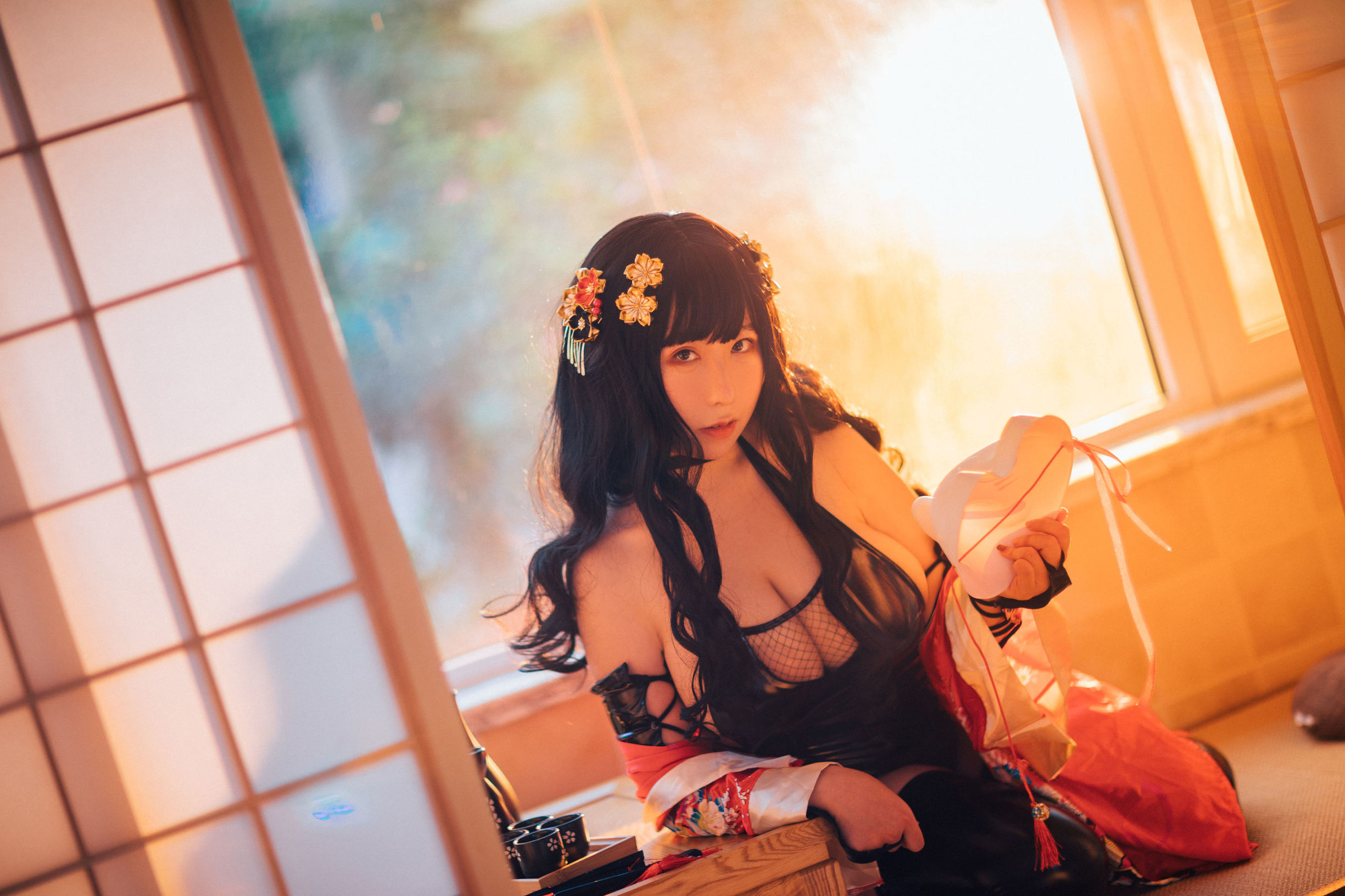 Anime blogger Cong Cong Cong Cong Luan Big Chest Ninja