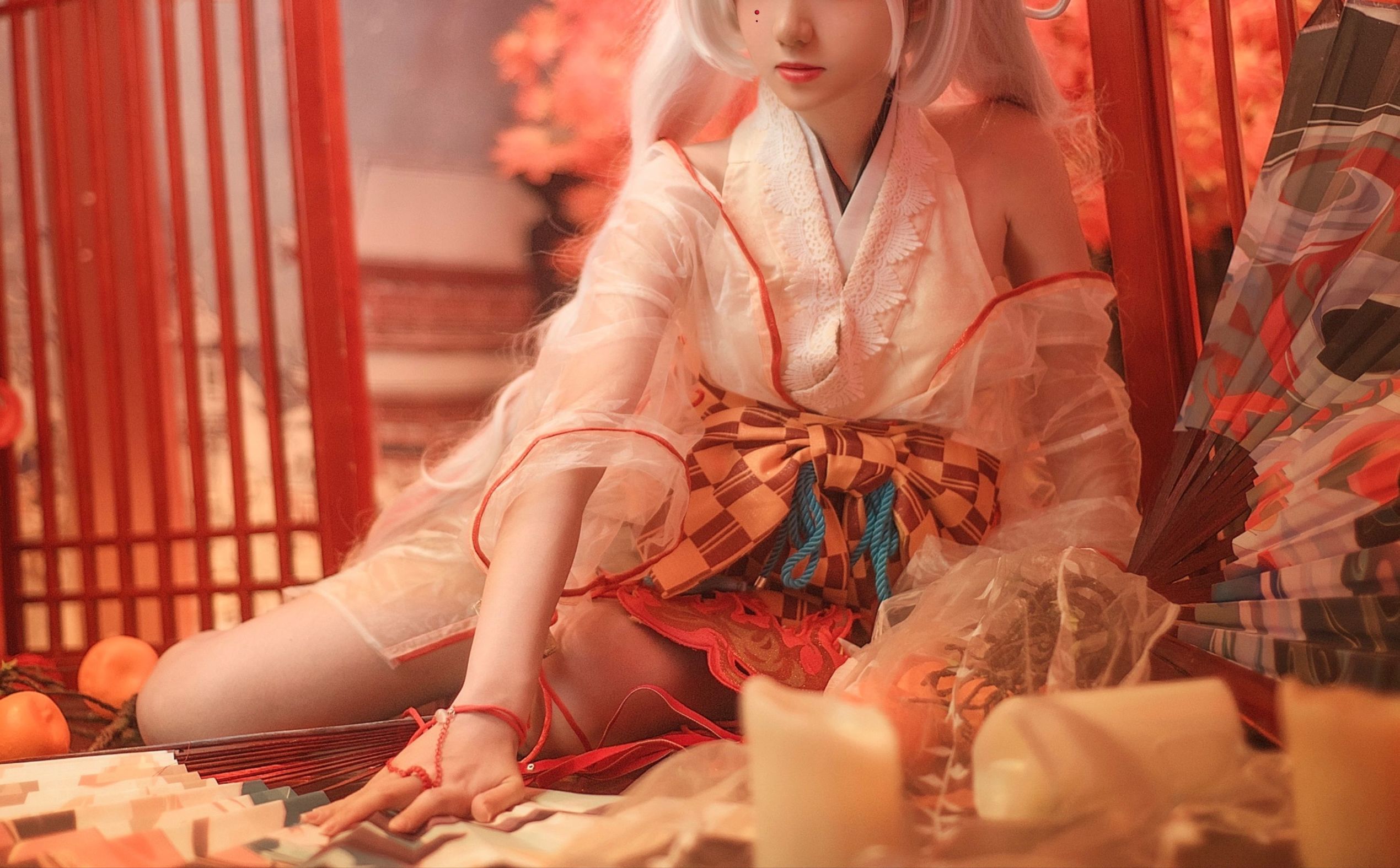 動漫博主南桃桃子 不知火和服