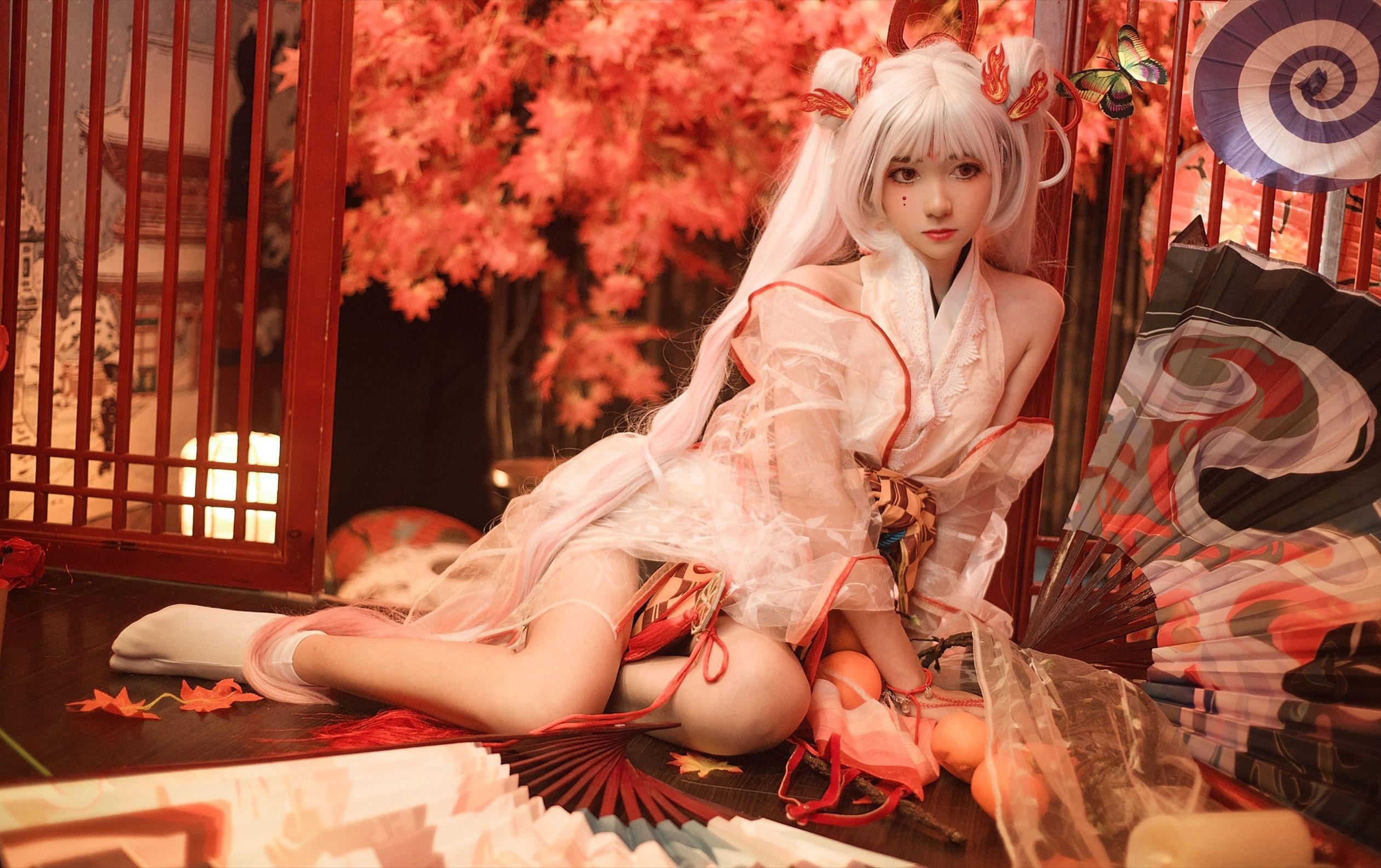 動漫博主南桃桃子 不知火和服