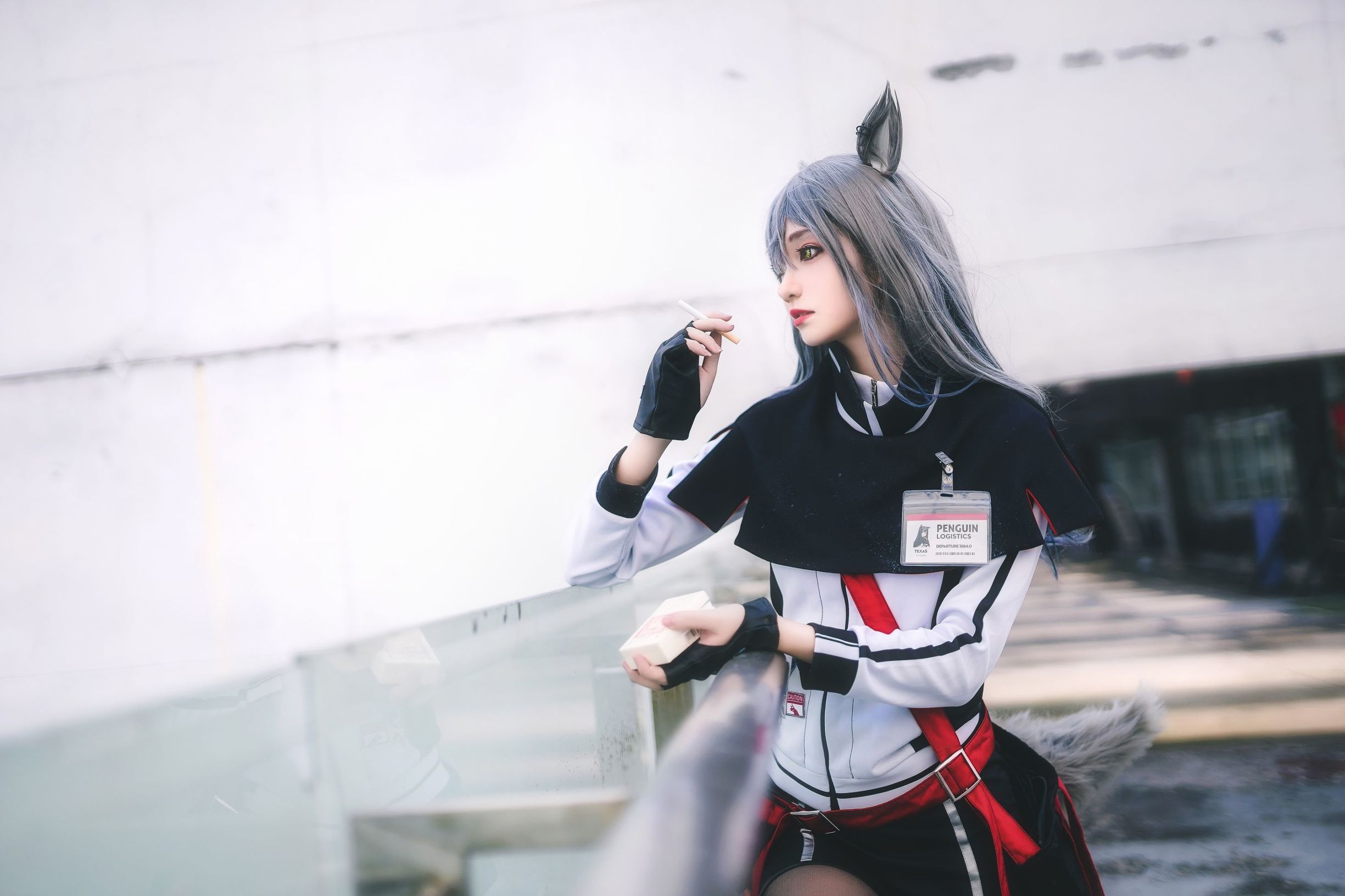 Blogger anime Nam Đào Momoko Texas thường phục