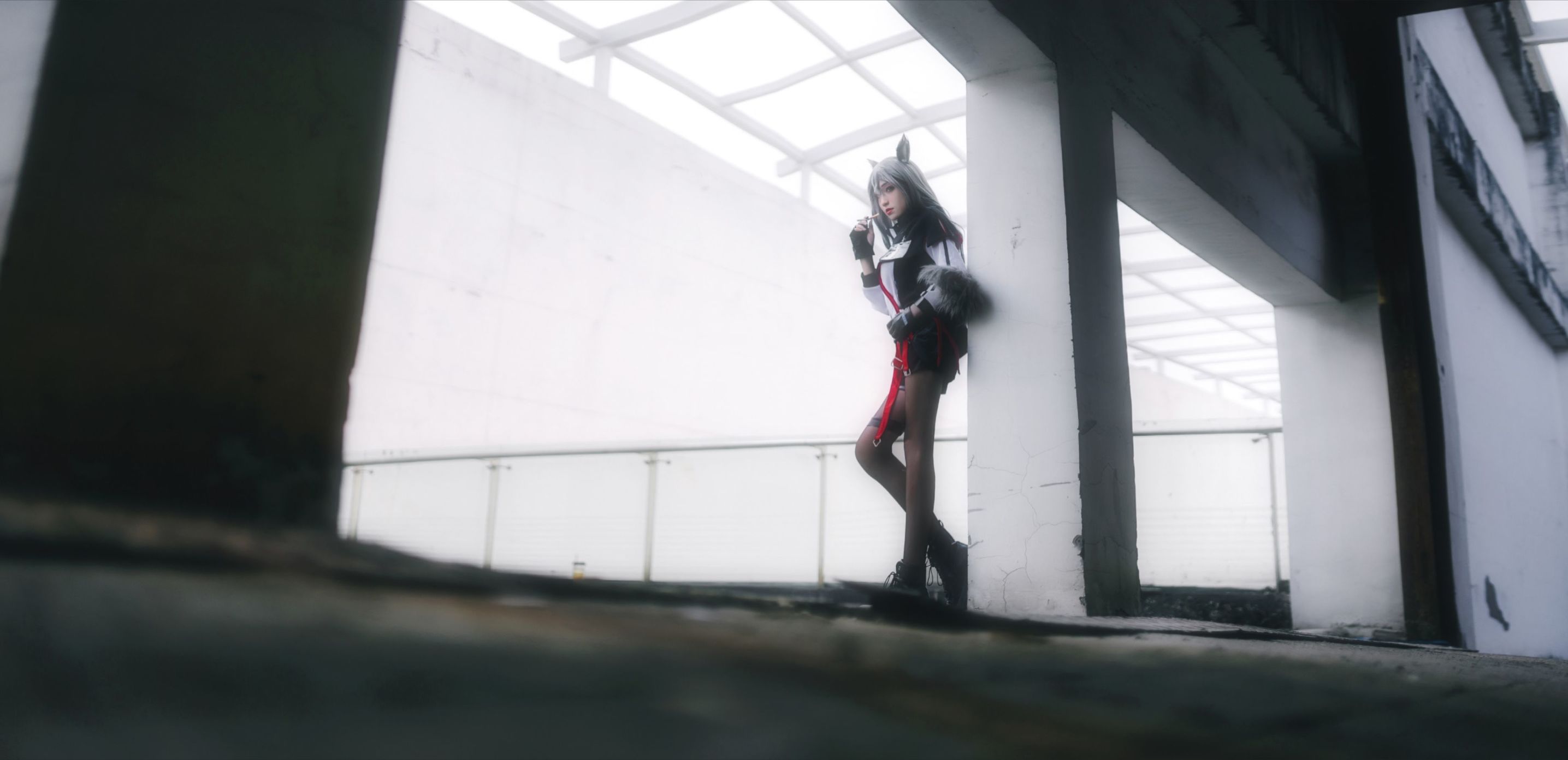 Blogger anime Nam Đào Momoko Texas thường phục