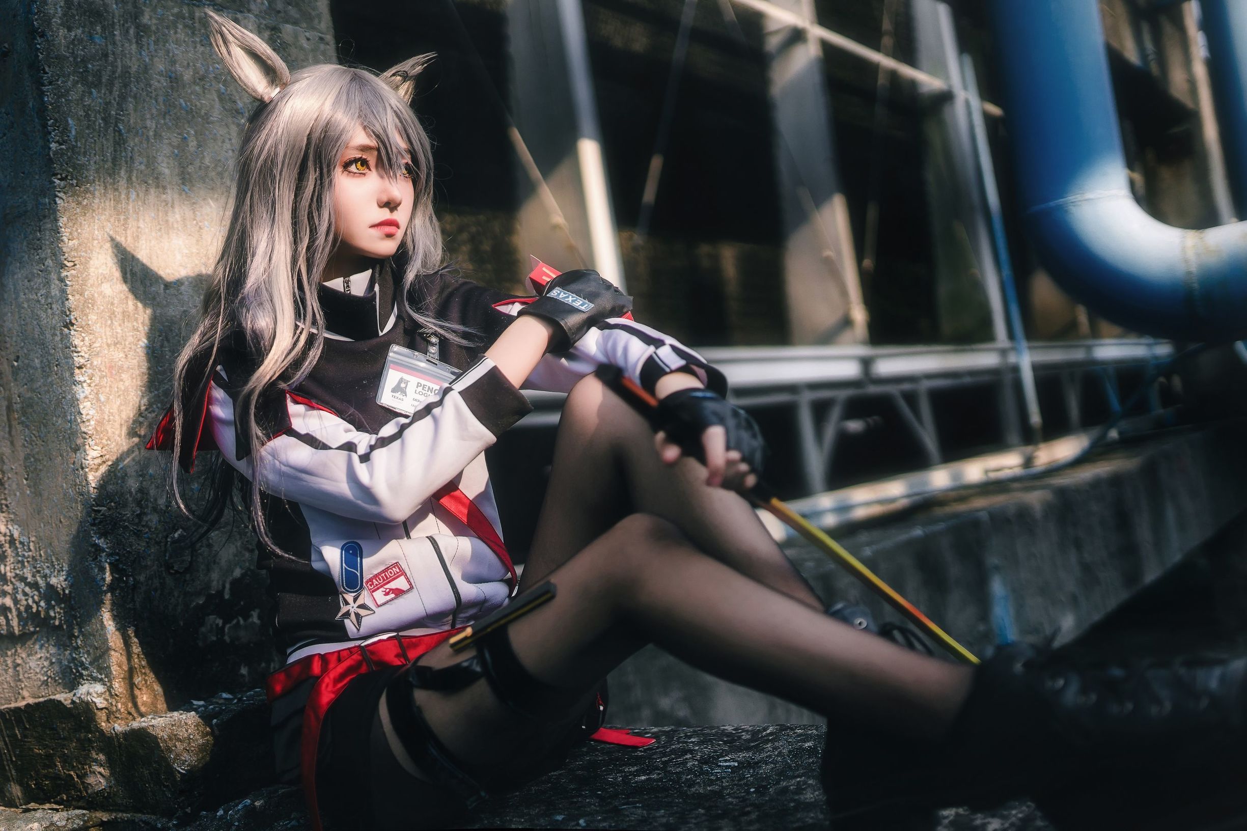Blogger anime Nam Đào Momoko Texas thường phục