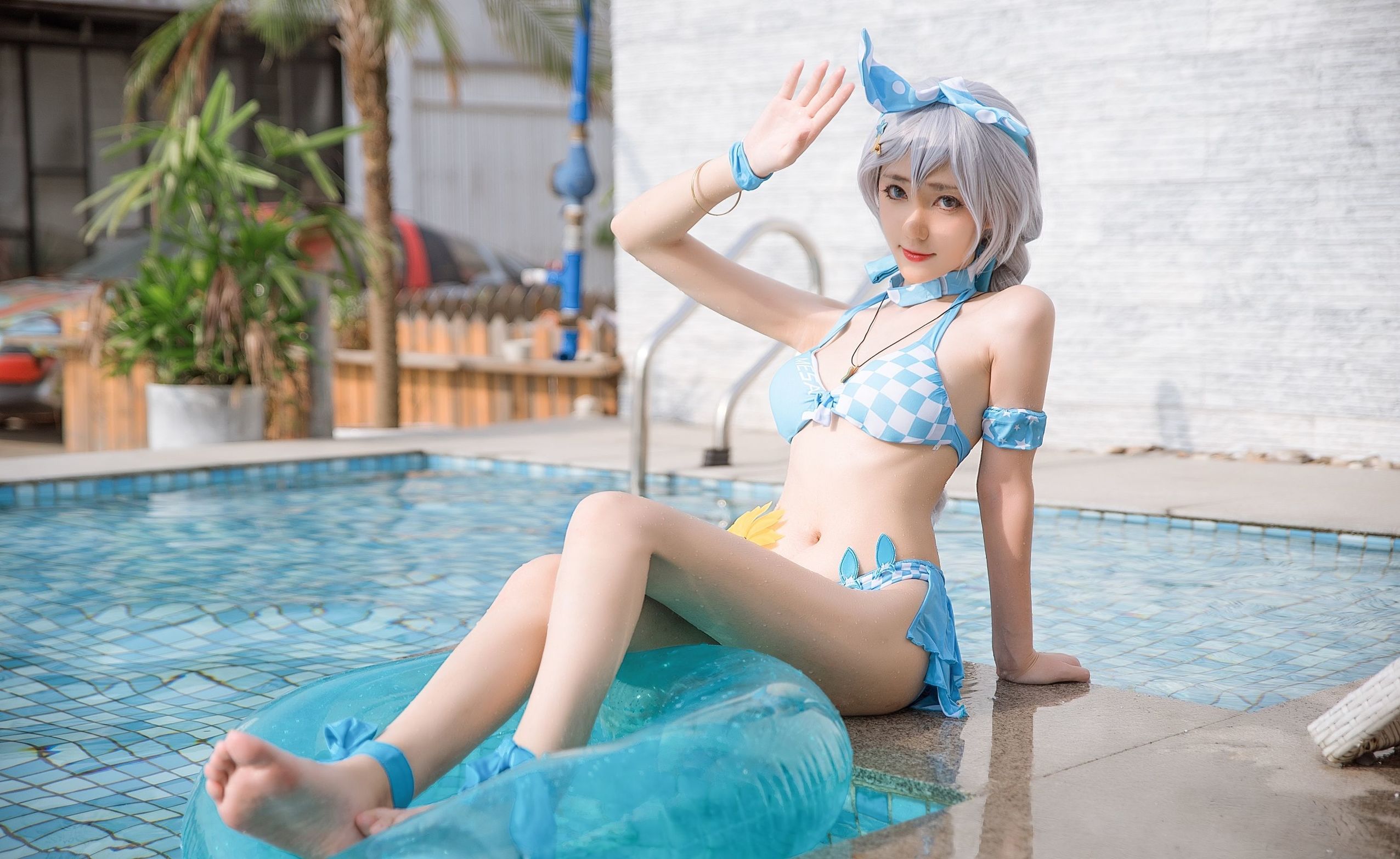 動漫博主南桃Momoko 琪亞娜泳裝