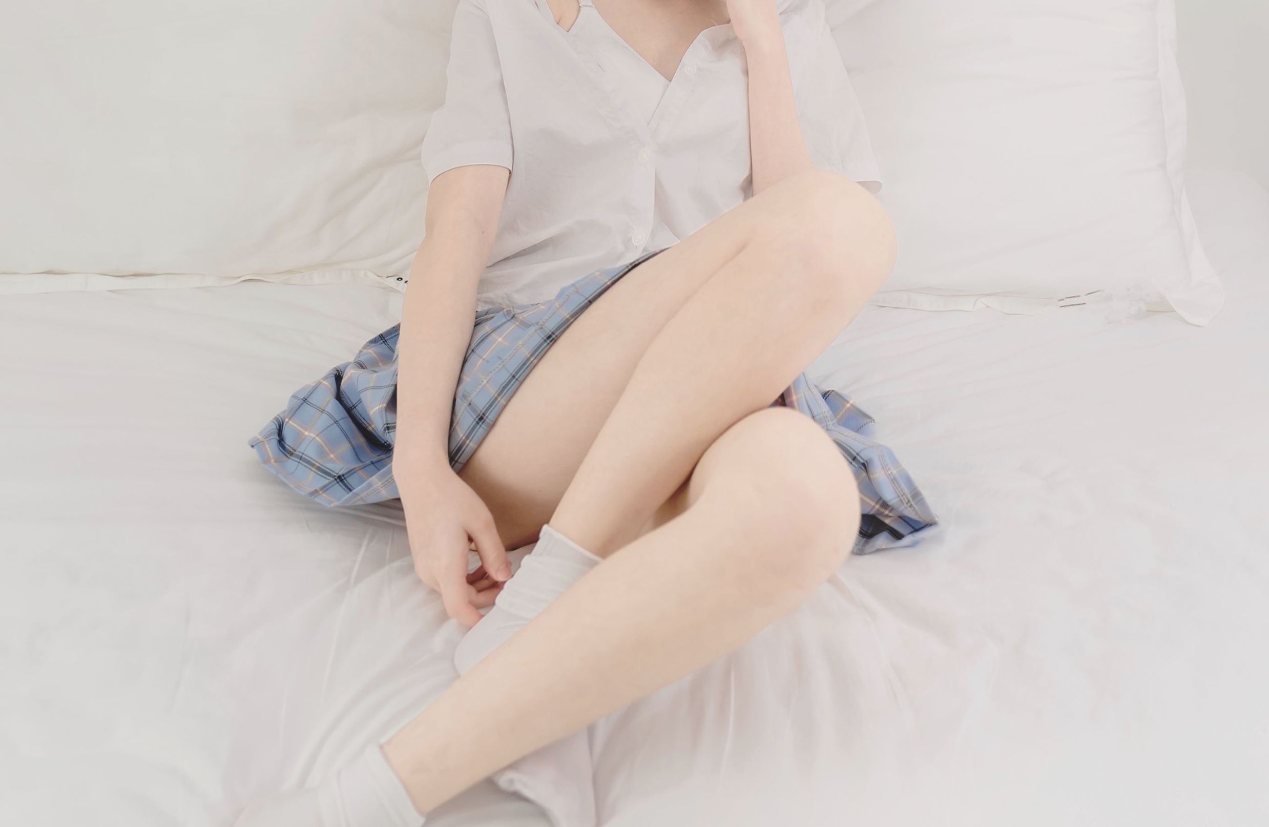 動漫博主南桃Momoko 綾波麗制服