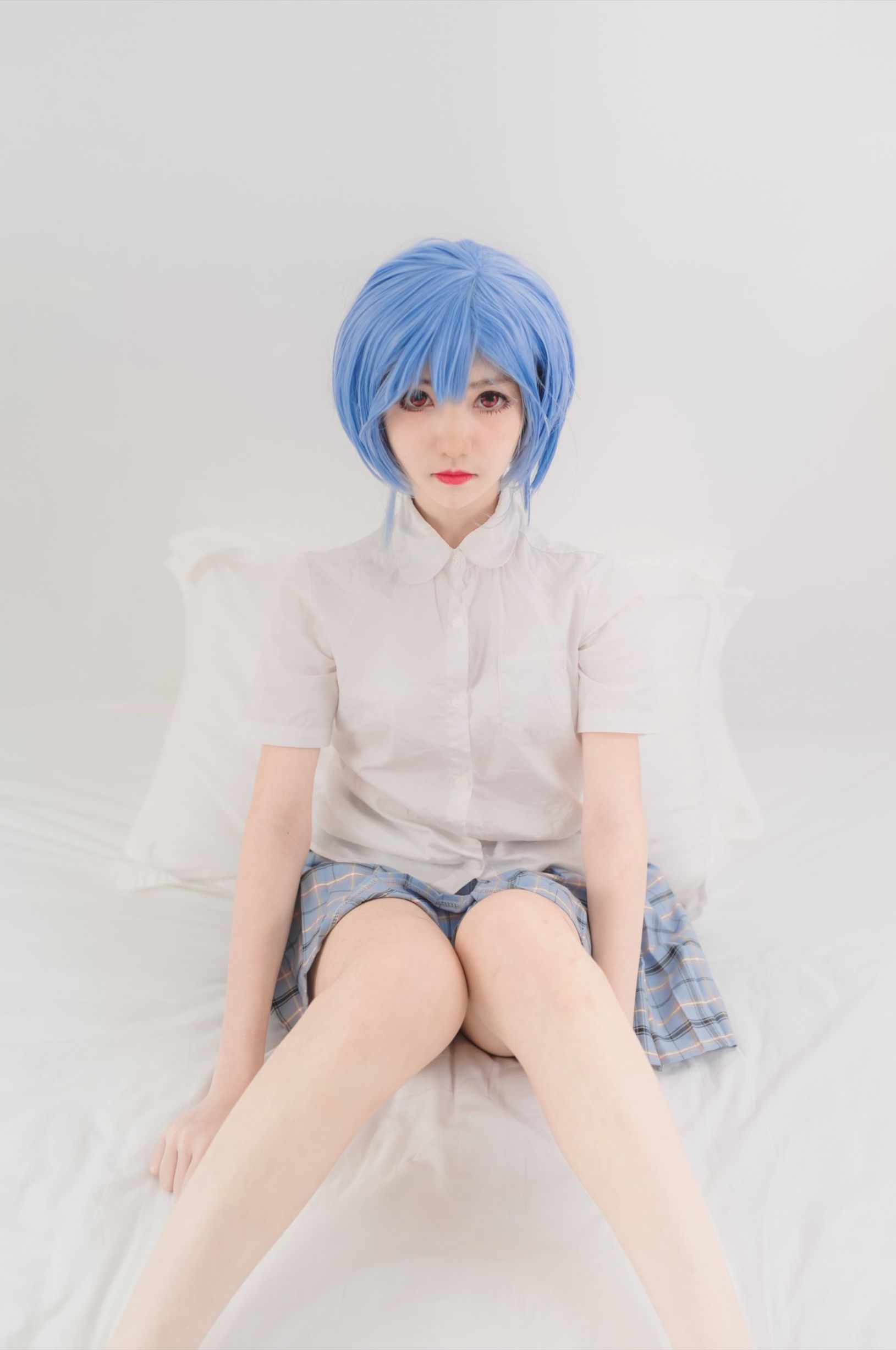 動漫博主南桃Momoko 綾波麗制服