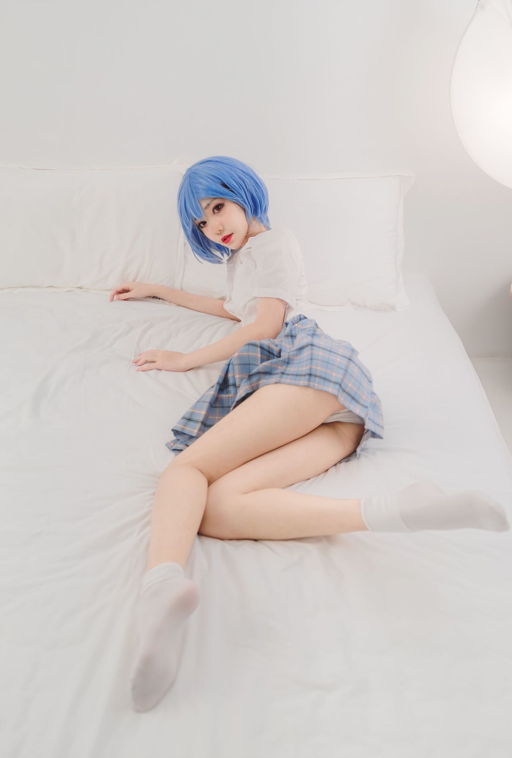 動漫博主南桃Momoko 綾波麗制服