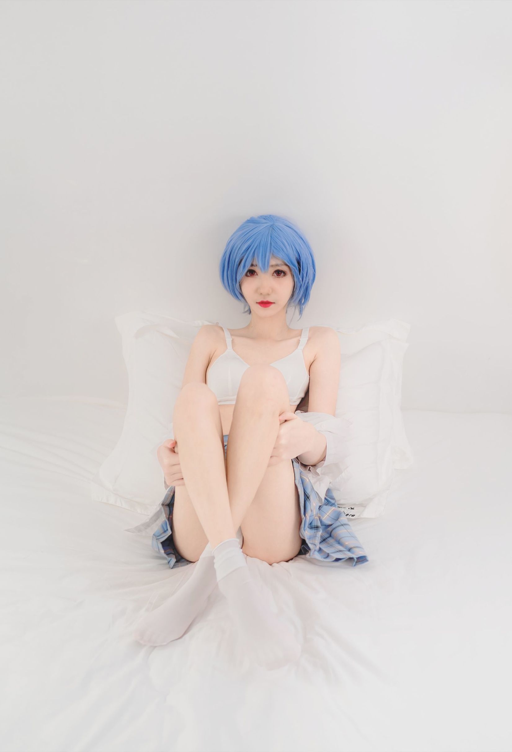 動漫博主南桃Momoko 綾波麗制服