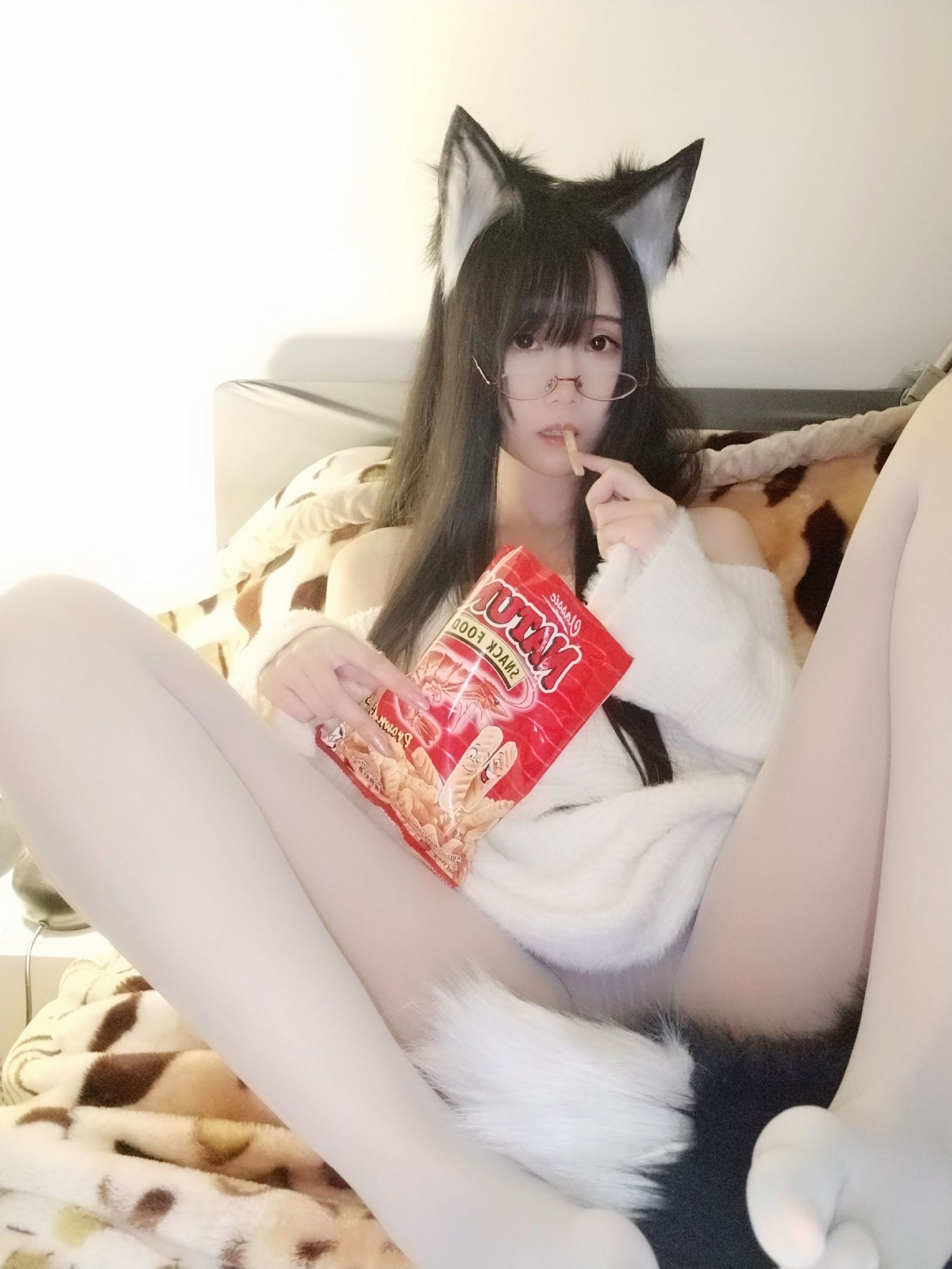 動漫博主曉美媽 拆家二哈