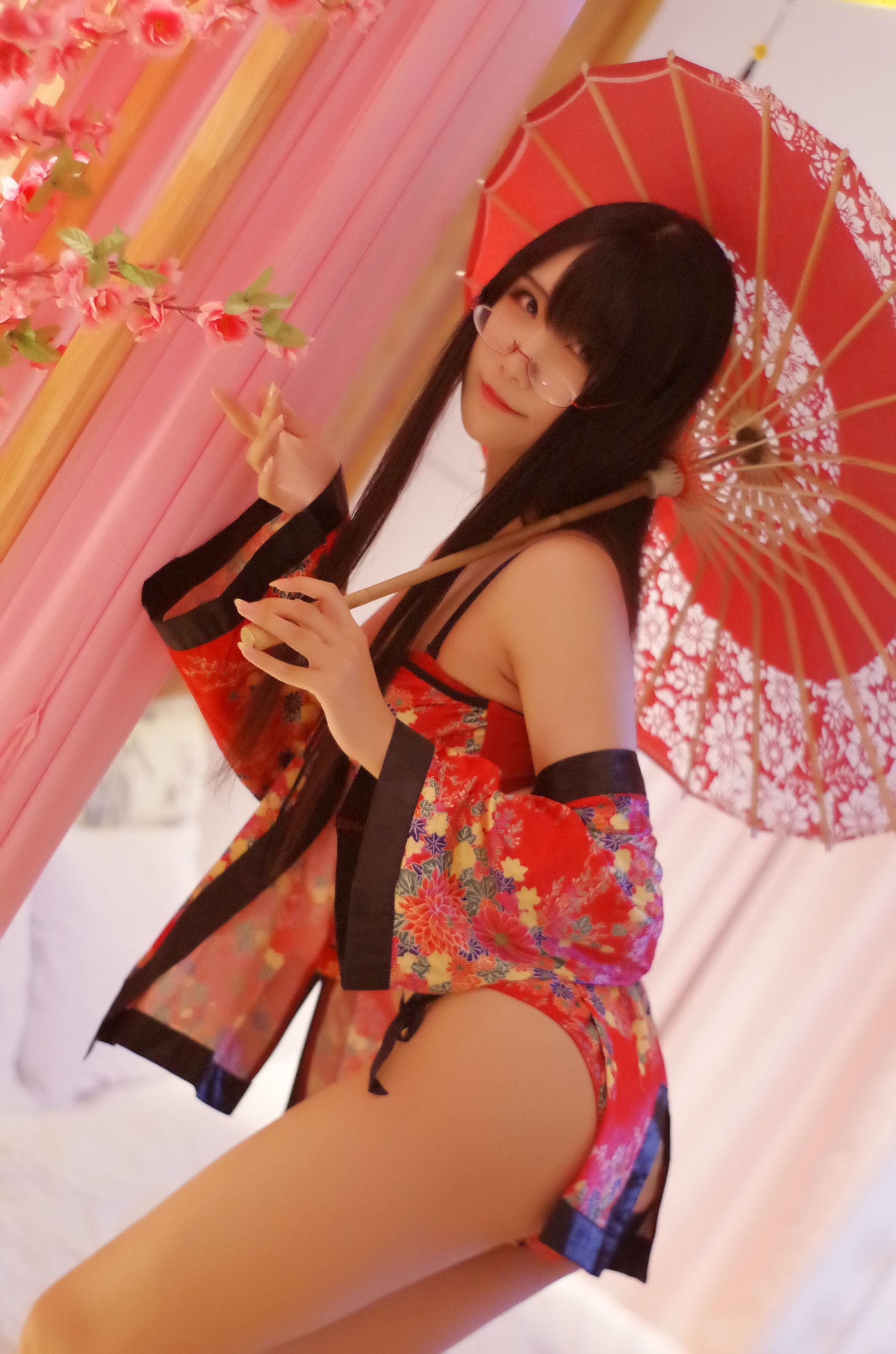 動漫博主曉美媽 浴衣