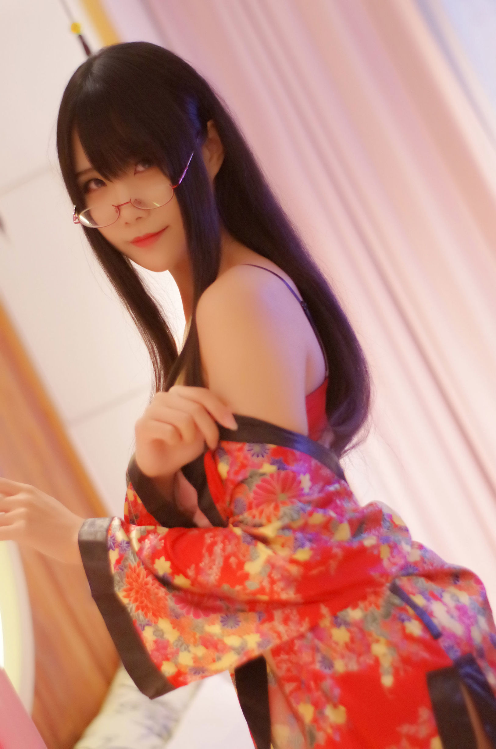 動漫博主曉美媽 浴衣