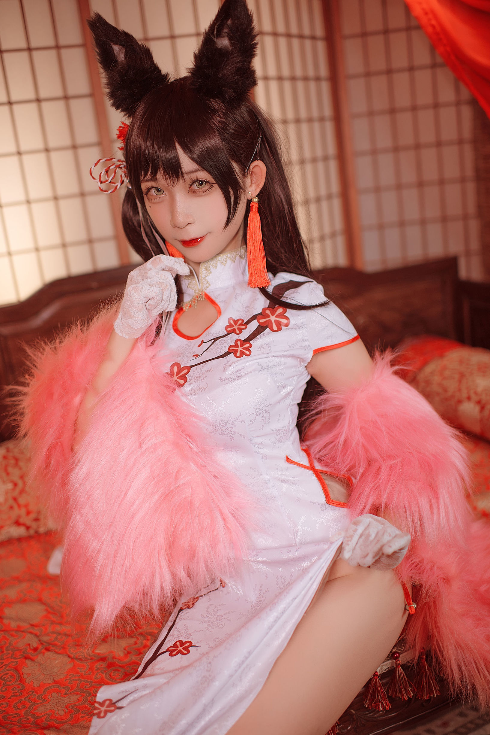 アニメブロガー 桜落ちゃん w アイタン新春旗袍
