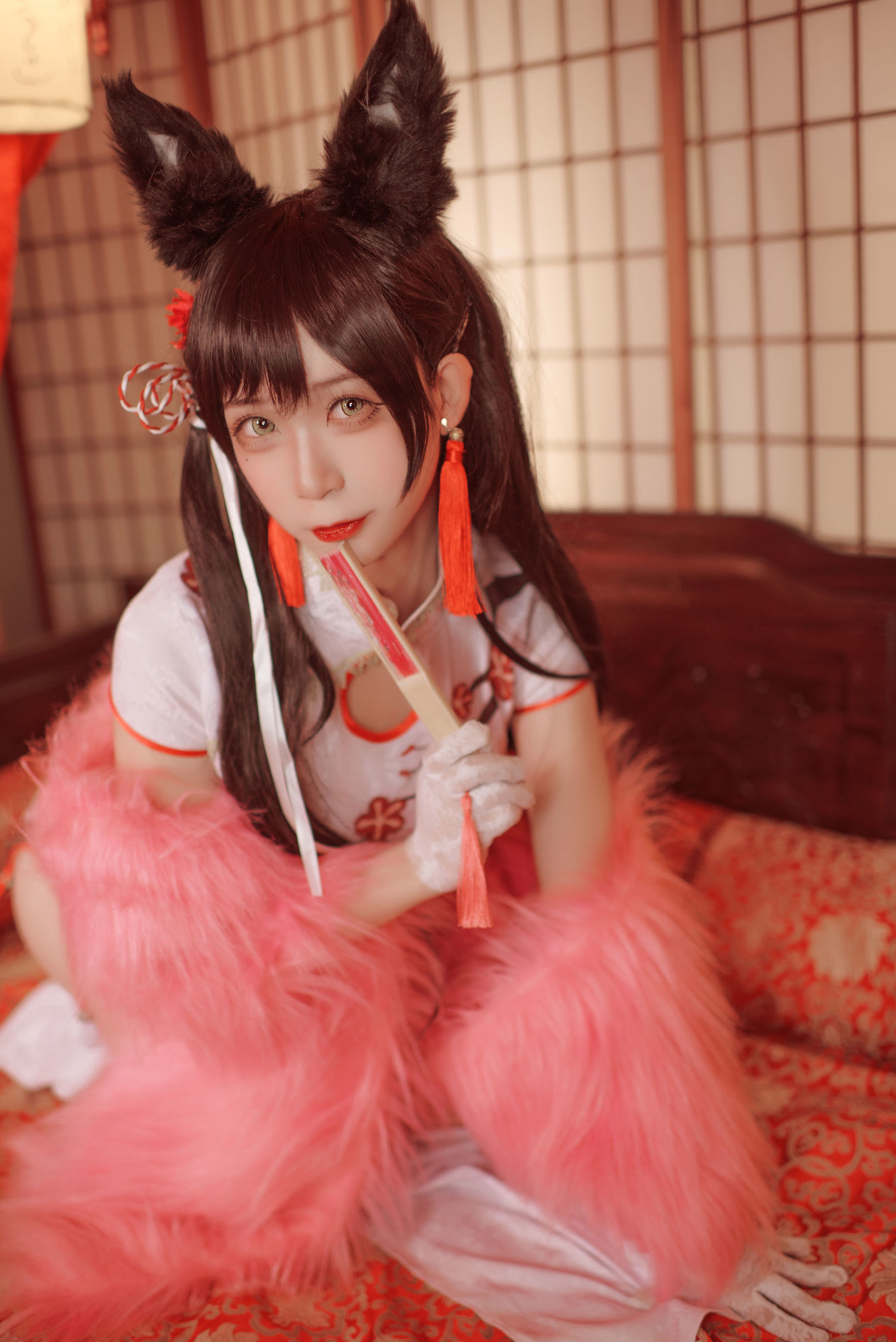 アニメブロガー 桜落ちゃん w アイタン新春旗袍