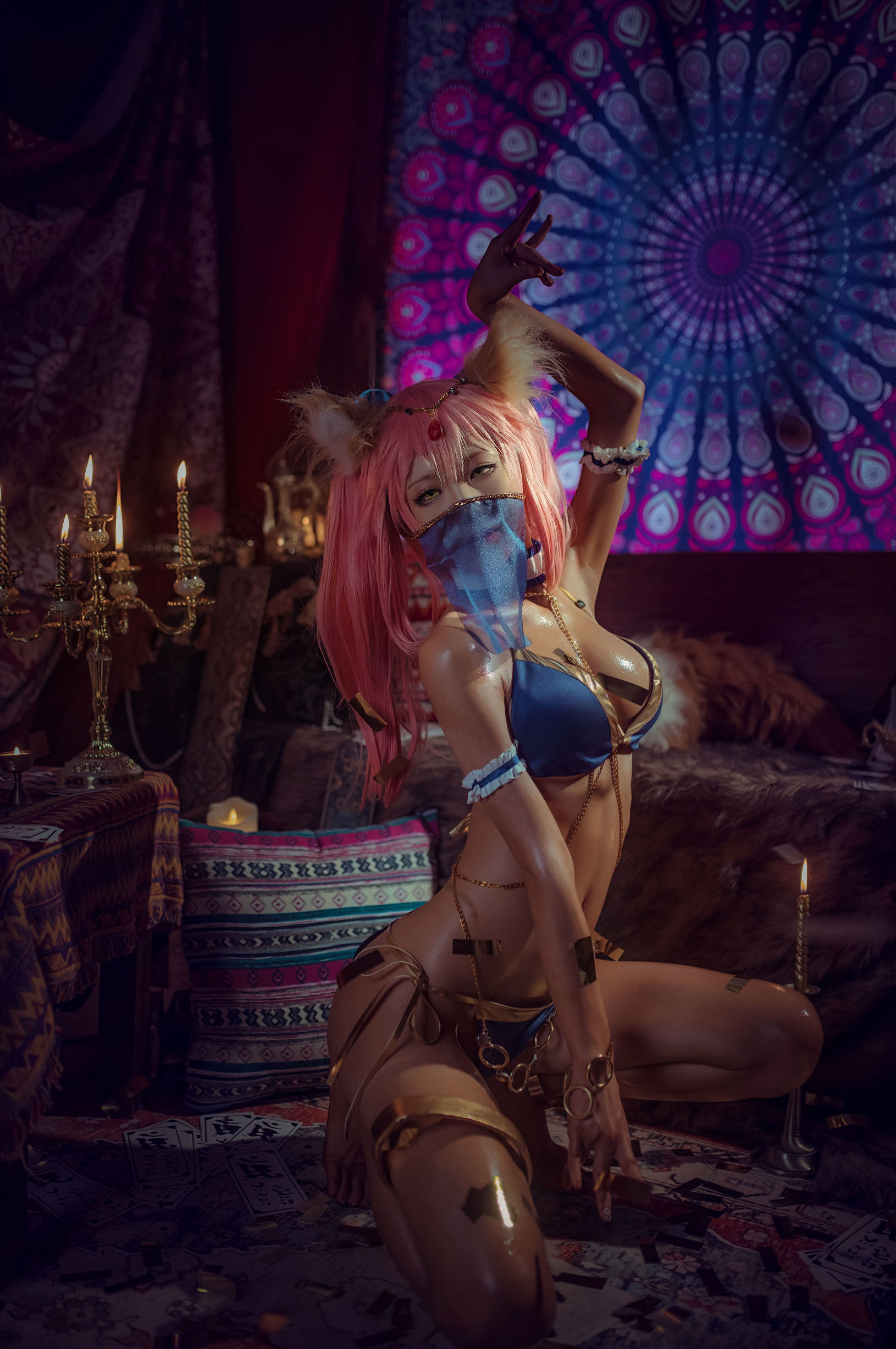 Anime blogger Shui Miao aqua Arab