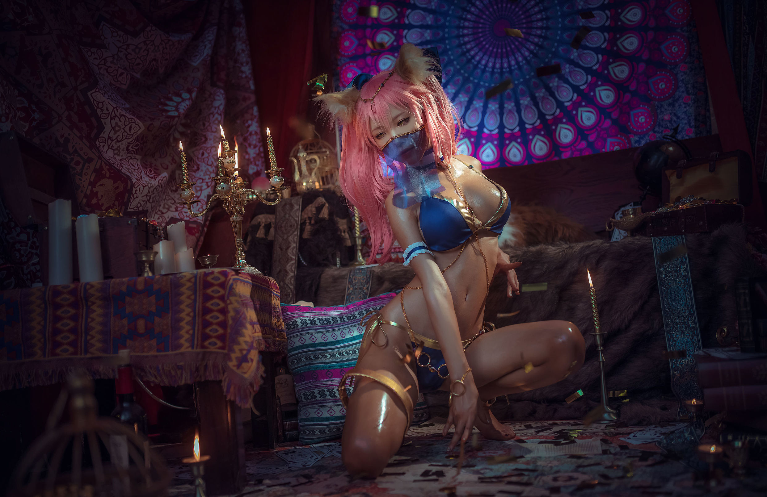 Anime blogger Shui Miao aqua Arab