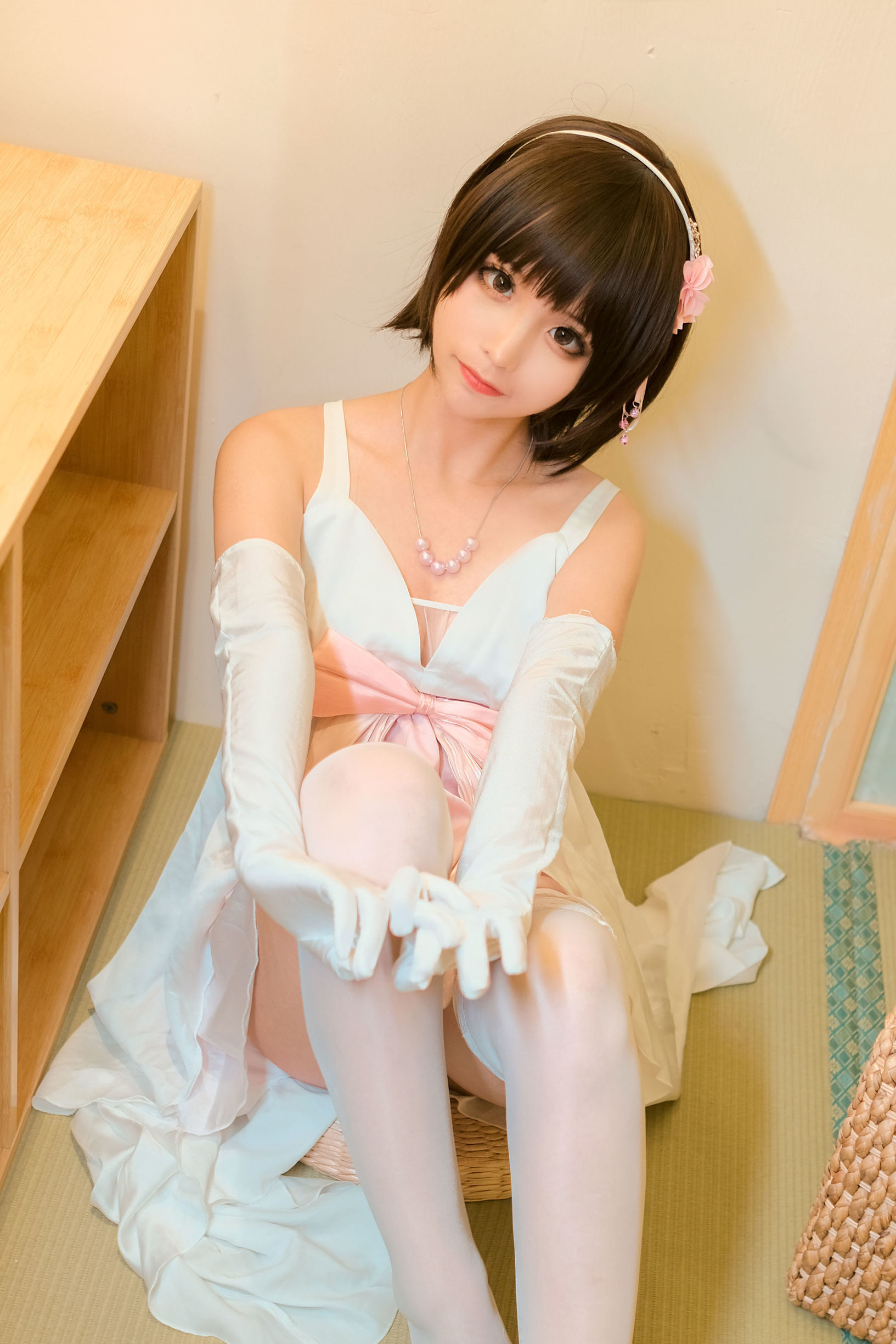 Anime Blogger Chun Mo Mo Kato Megumi Formal Dress