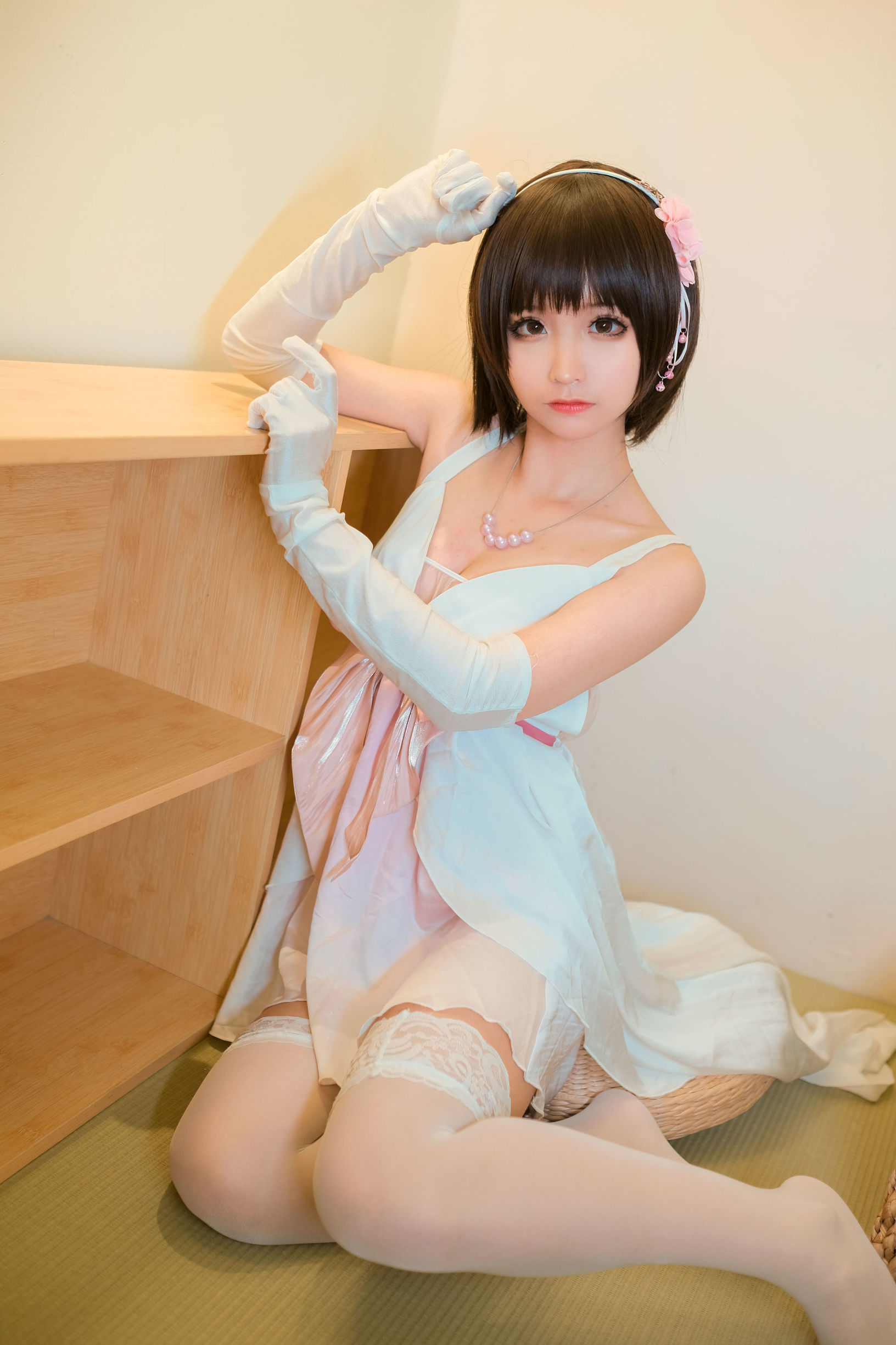 Anime Blogger Chun Mo Mo Kato Megumi Formal Dress