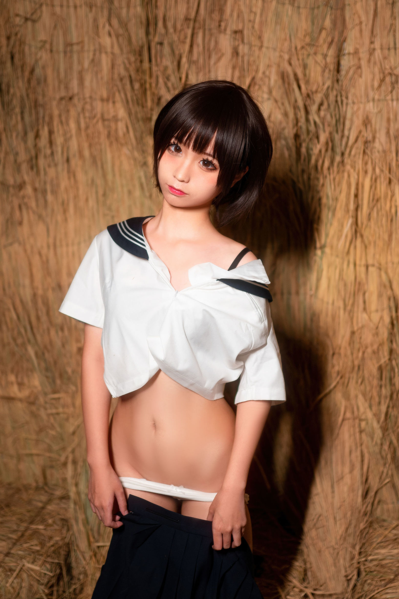 動漫博主蠢沫沫 稻草裡的少女