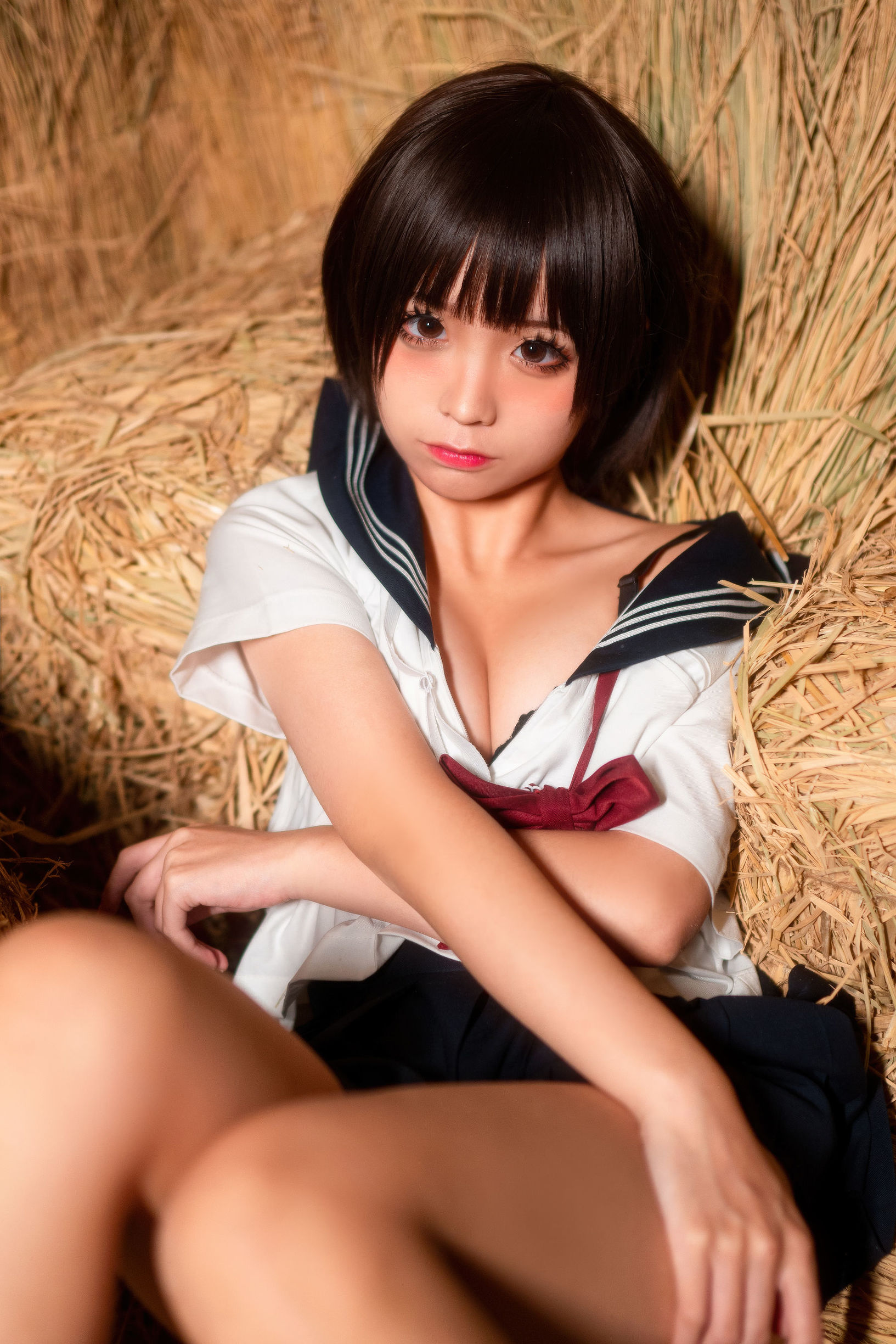 動漫博主蠢沫沫 稻草裡的少女