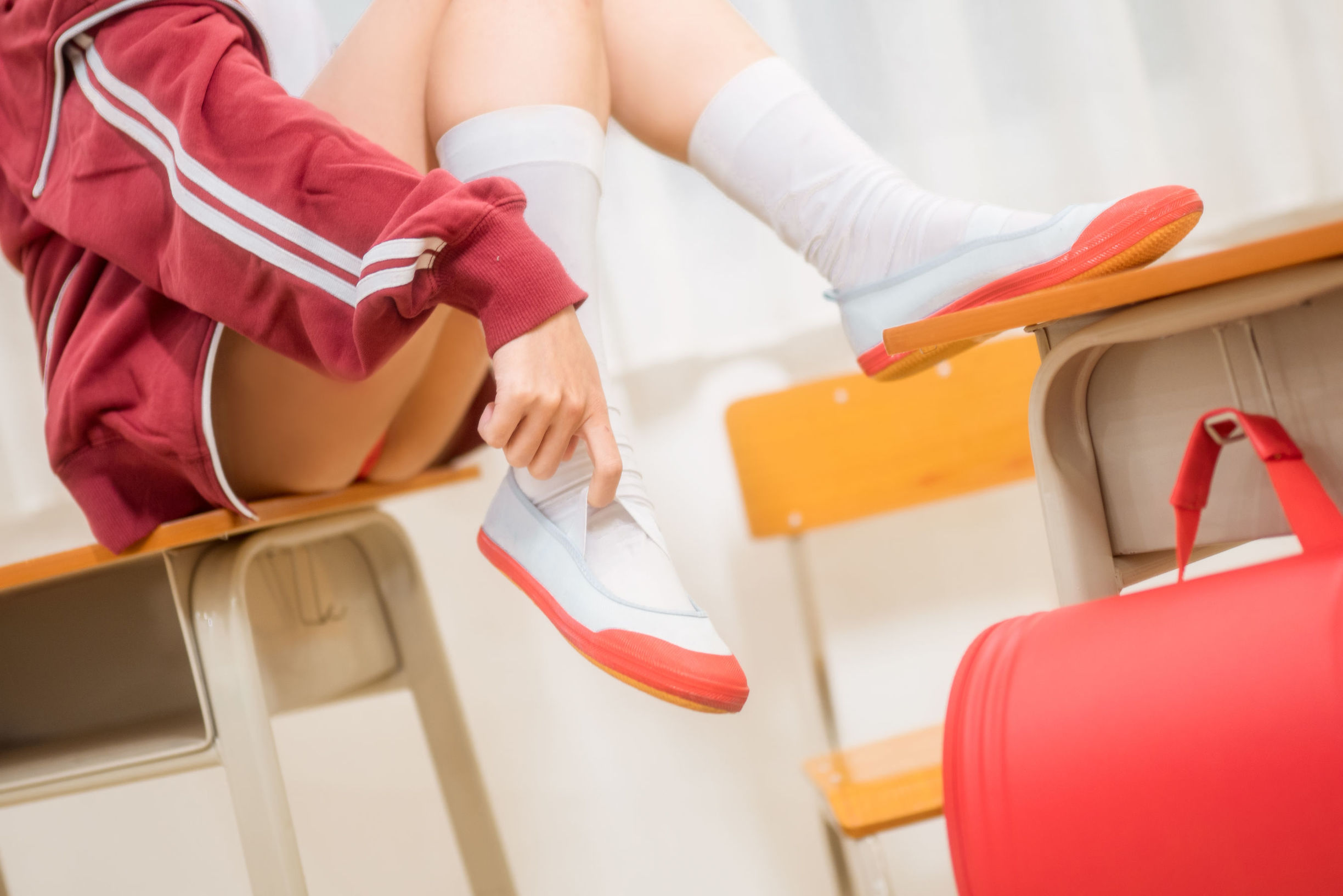 アニメブロガー シュンモモ 赤い体操服