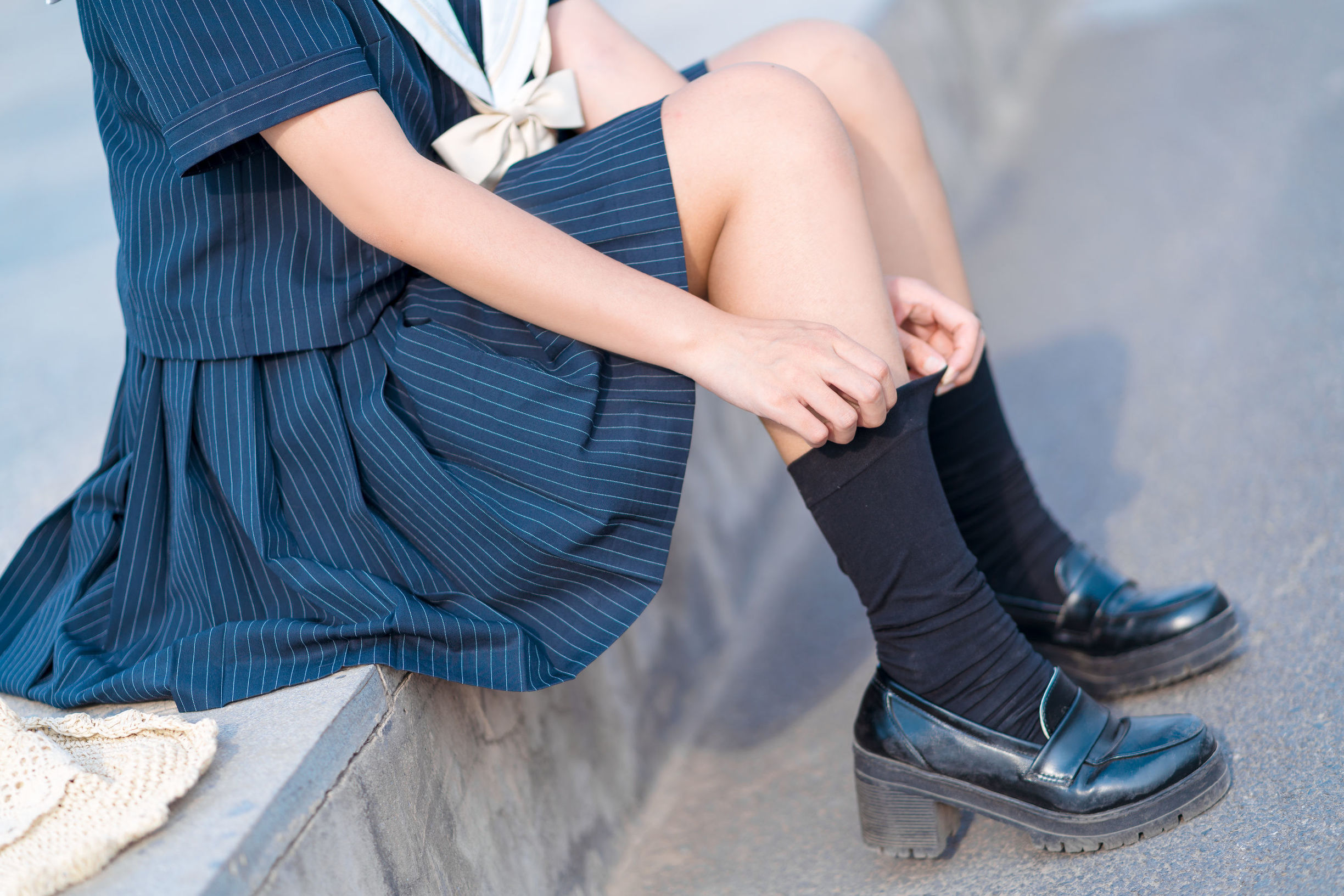 アニメブロガーのチュンモモのJK制服