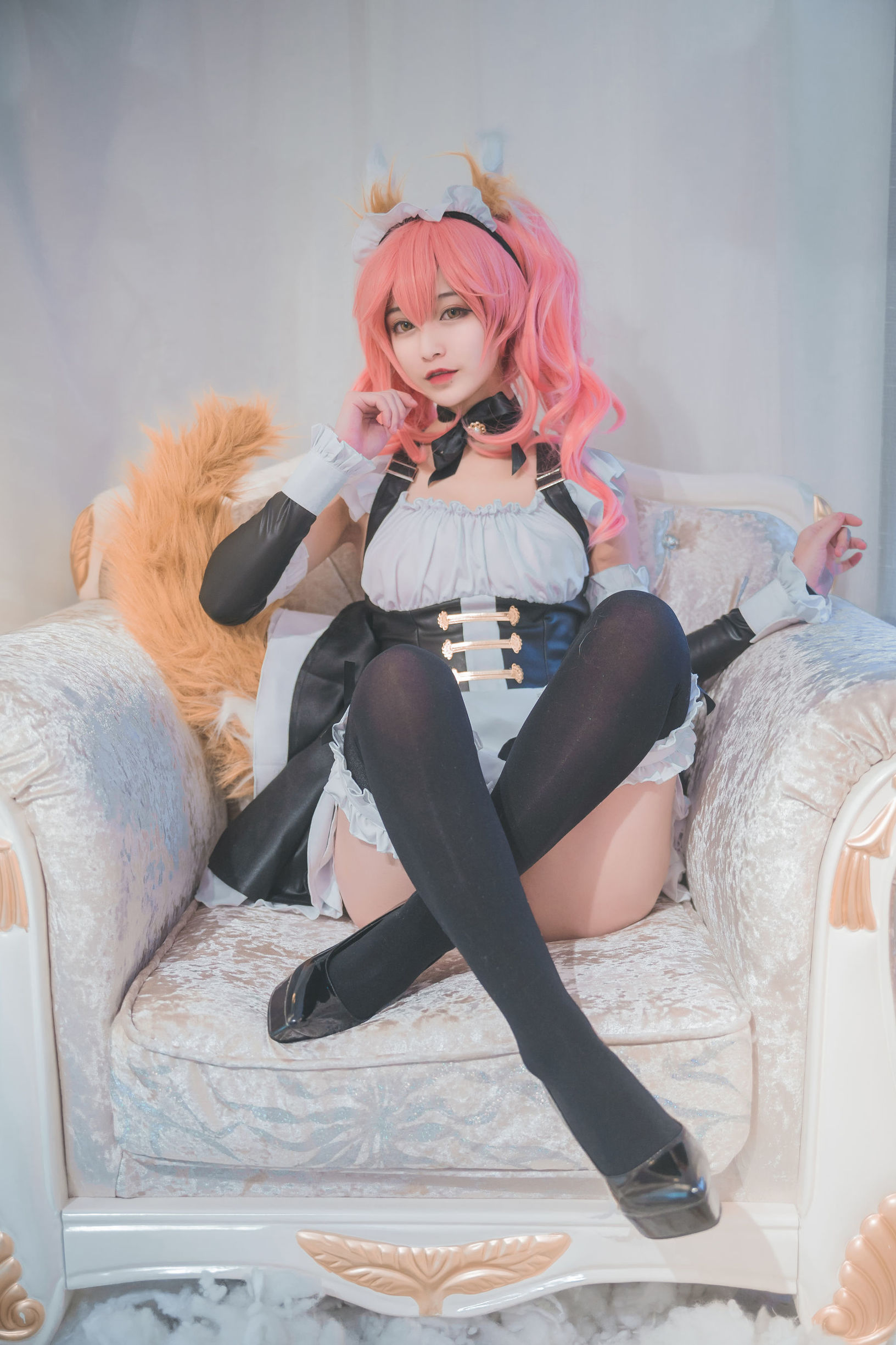 Chủ blog anime Tê Bảng Shao Quỷ Vũ w Tamamo-no-Mae Nữ phục