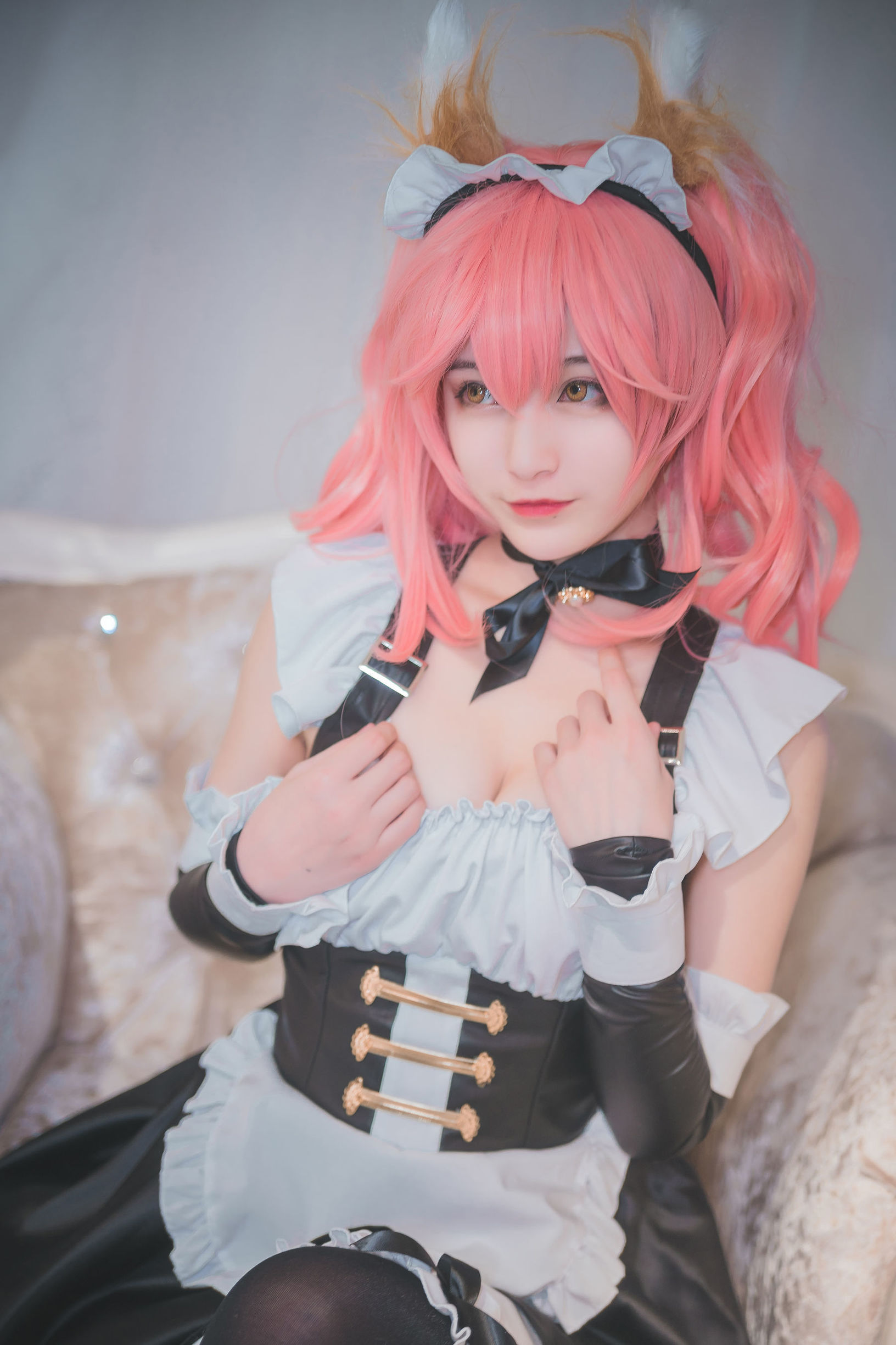 Chủ blog anime Tê Bảng Shao Quỷ Vũ w Tamamo-no-Mae Nữ phục