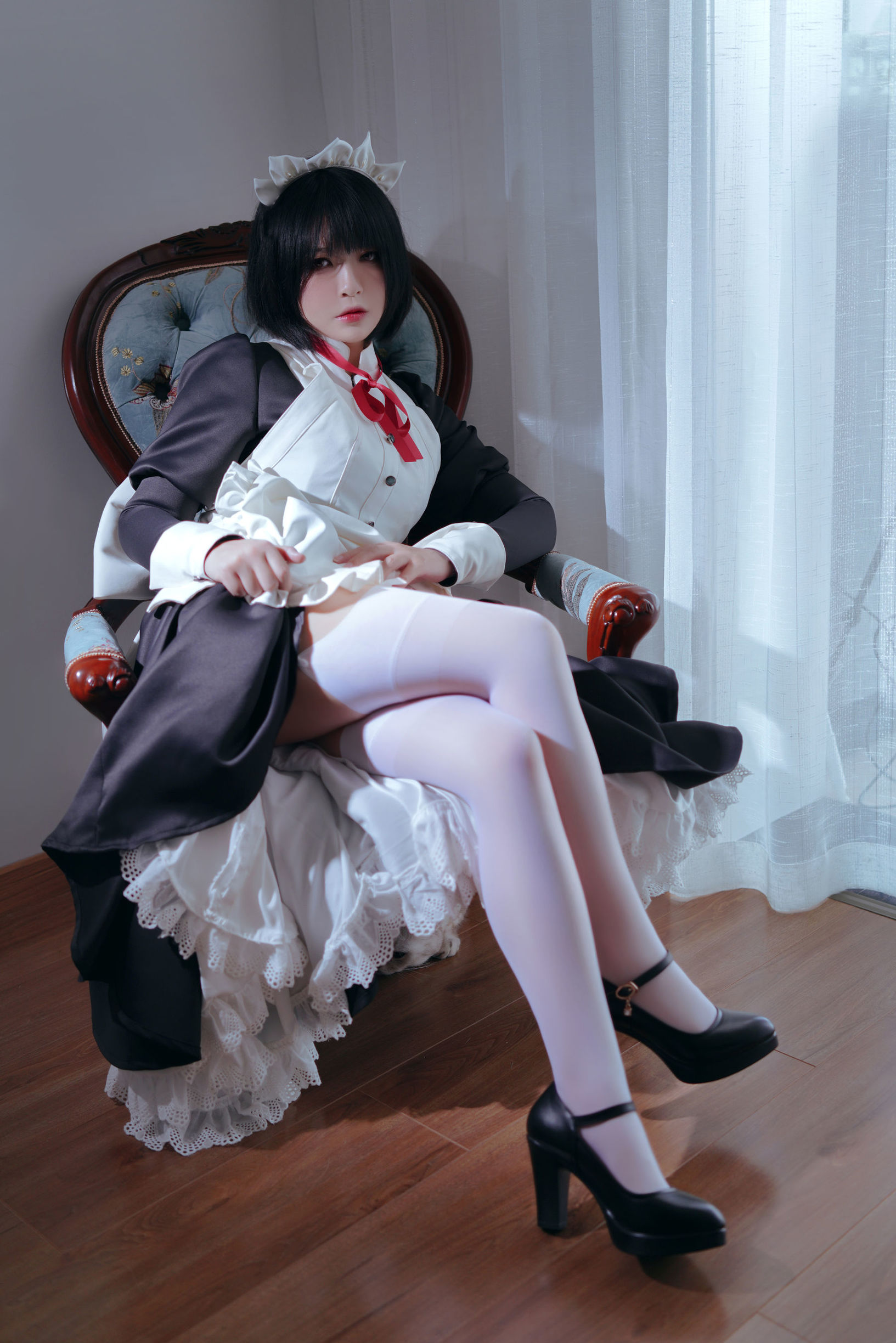 Ban Ban Zi Kenpan Maid Uniform Cosplay