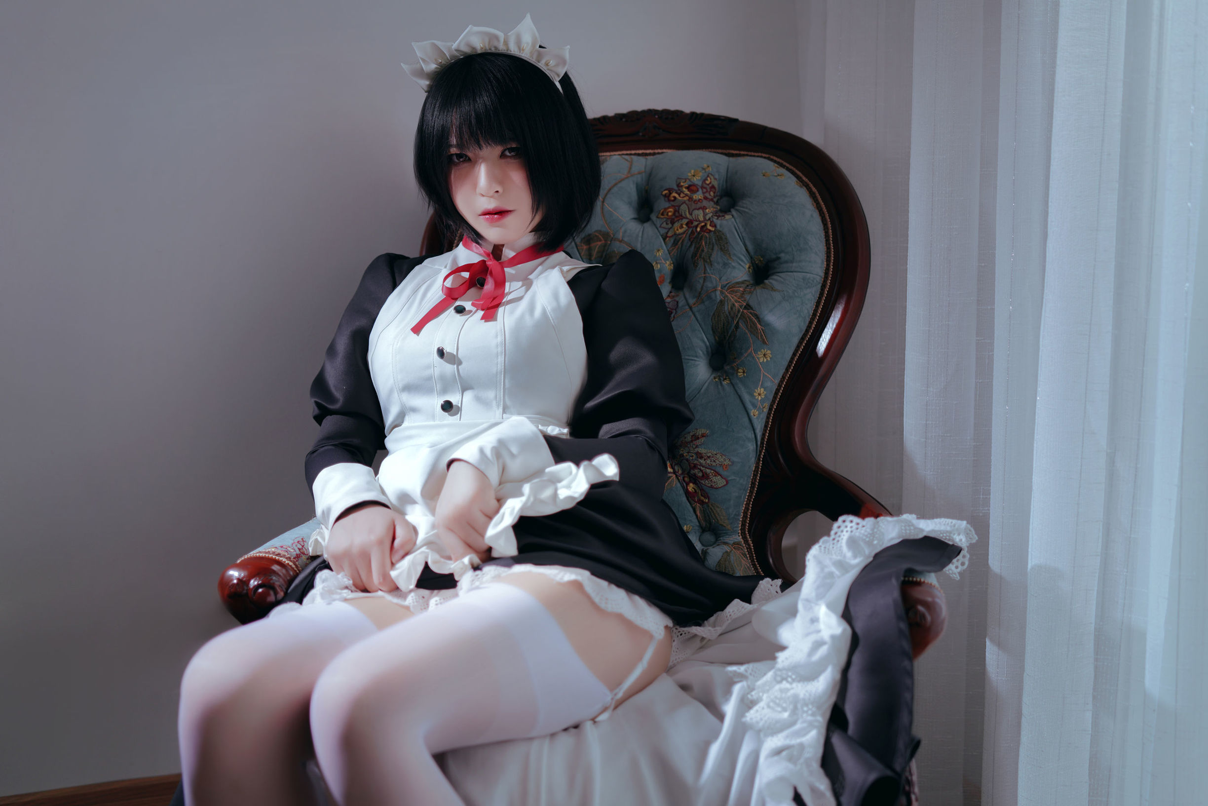 Ban Ban Zi Kenpan Maid Uniform Cosplay