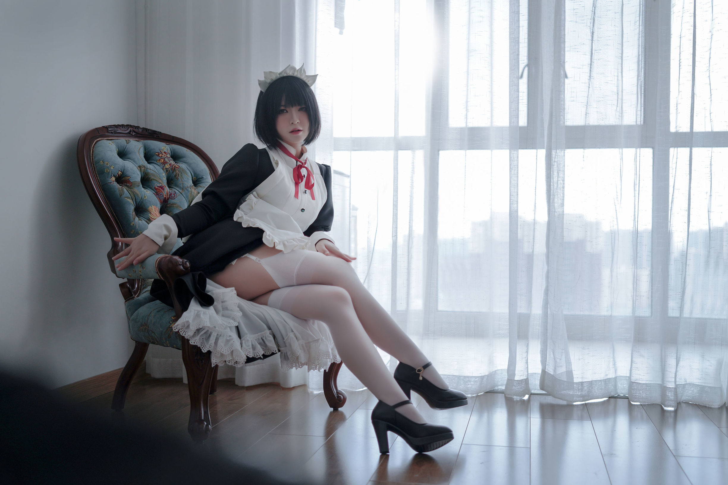 Ban Ban Zi Kenpan Maid Uniform Cosplay