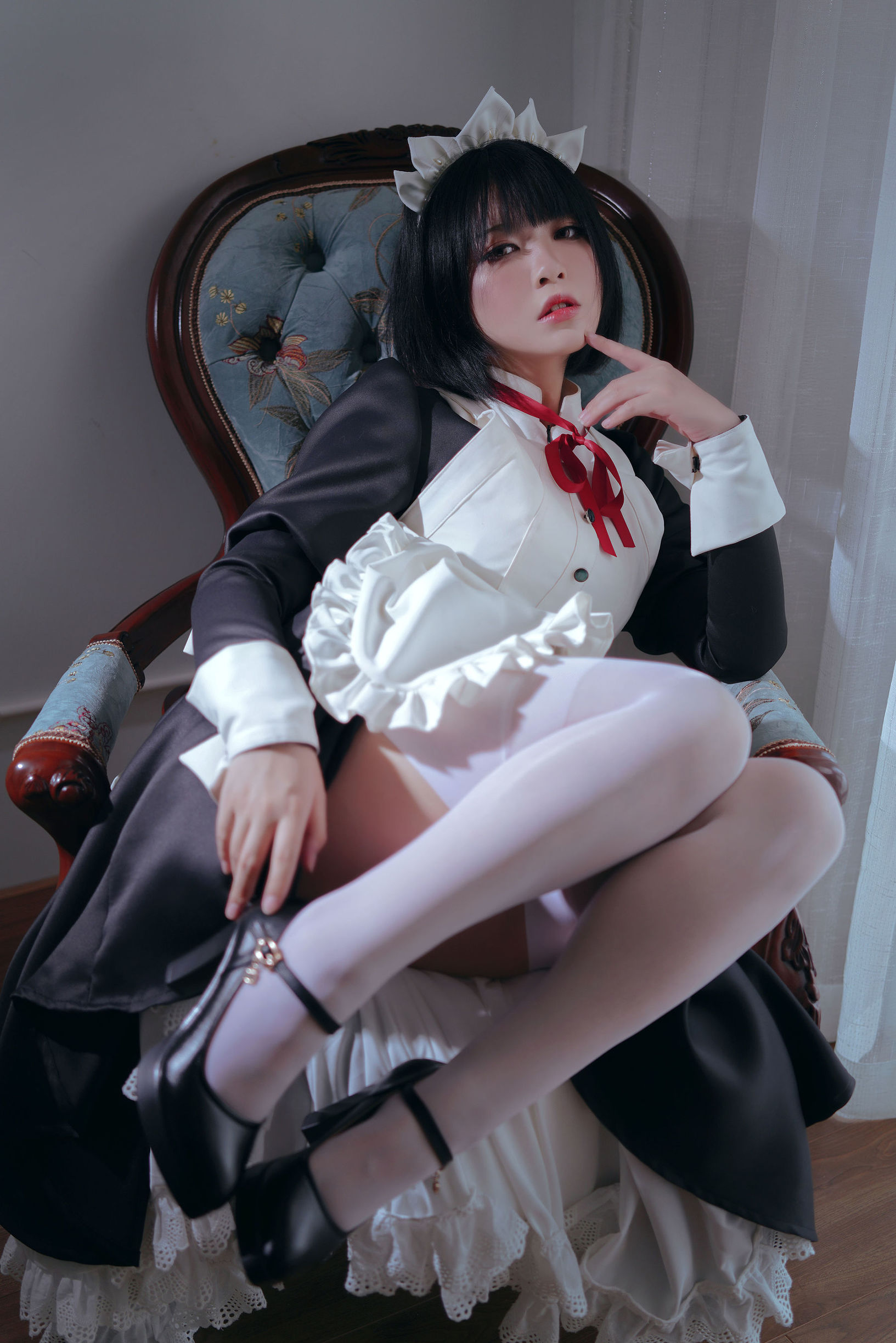 Ban Ban Zi Kenpan Maid Uniform Cosplay