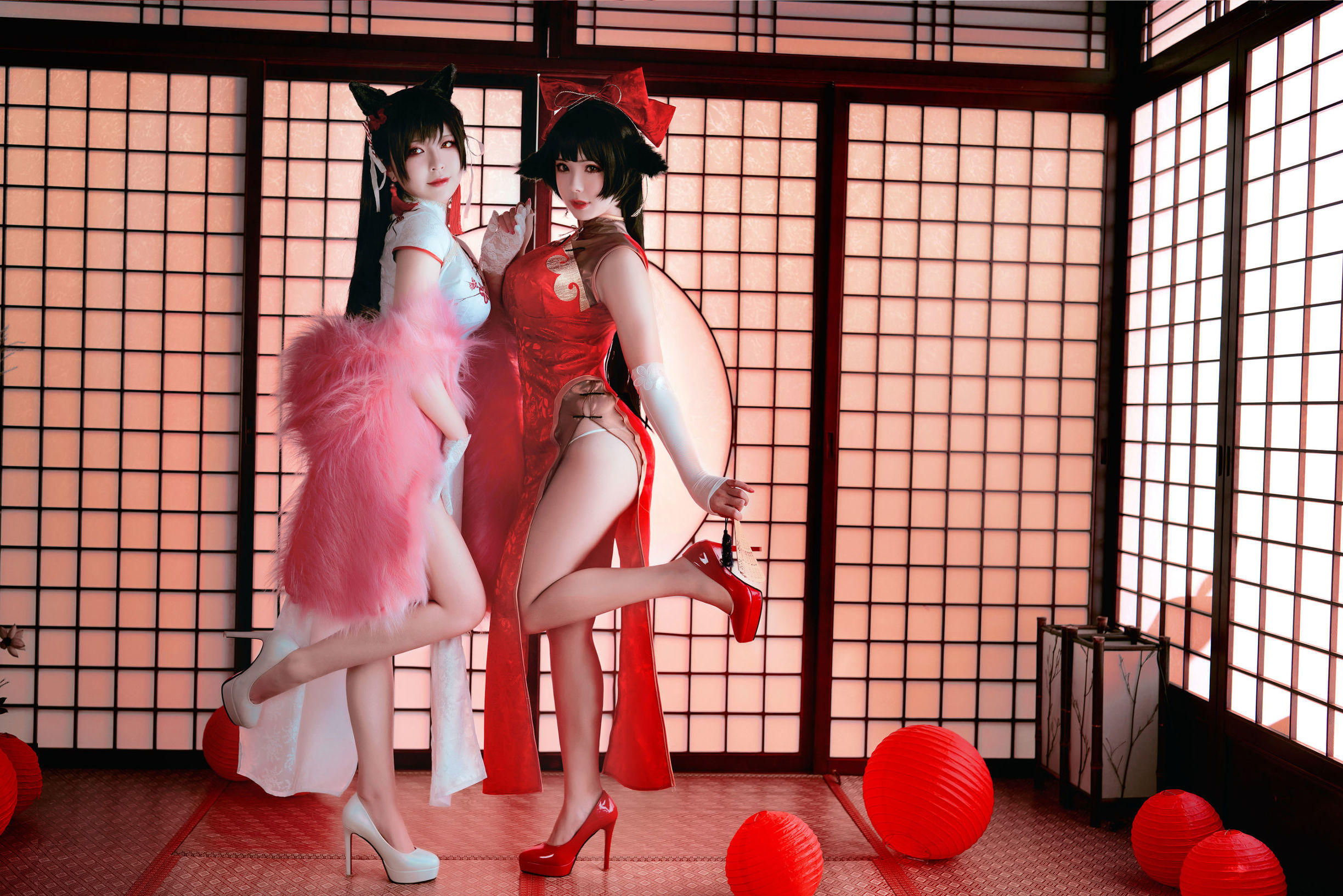 半半子&婉ユエ アズールレーン