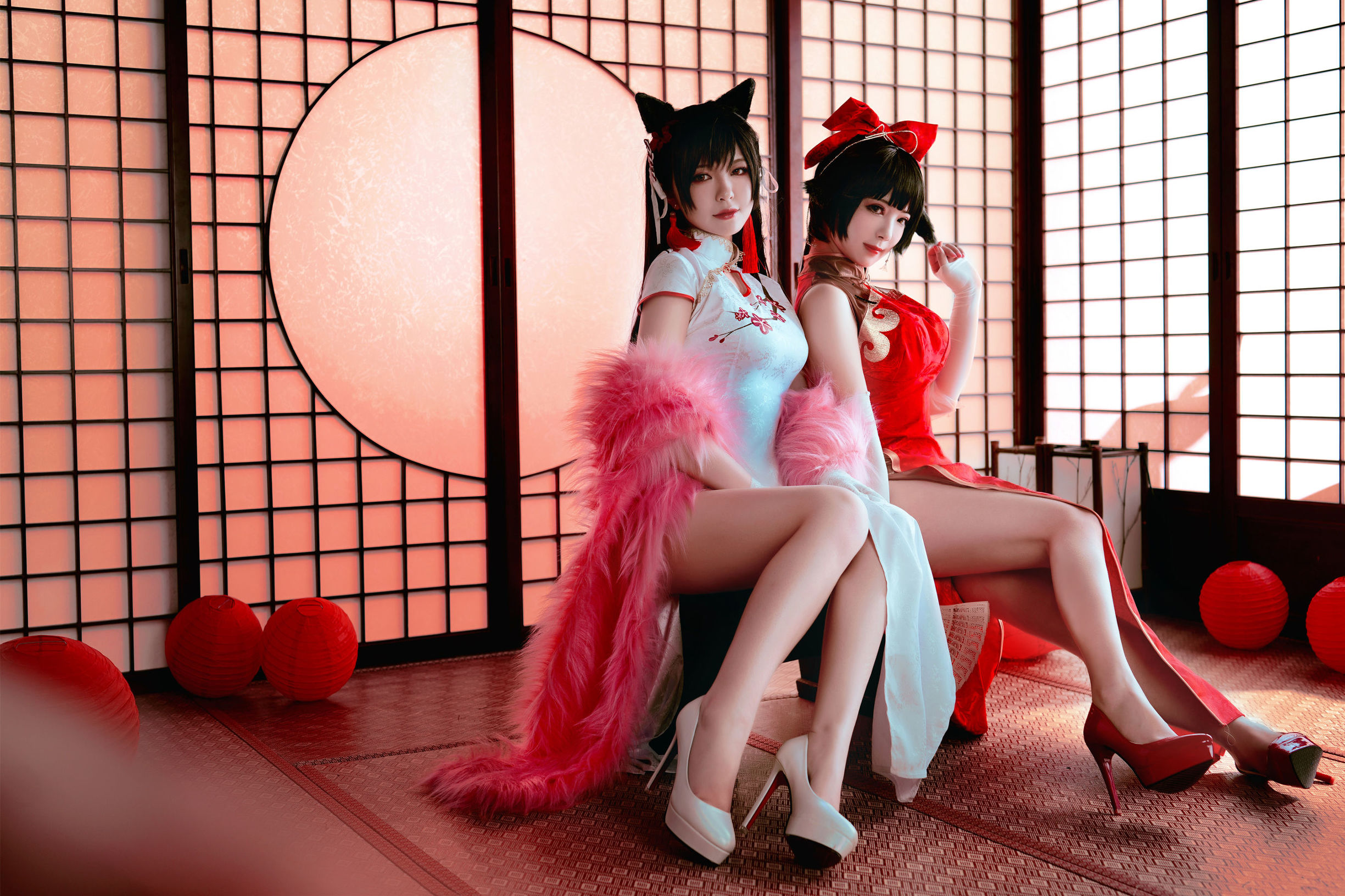 半半子&婉ユエ アズールレーン