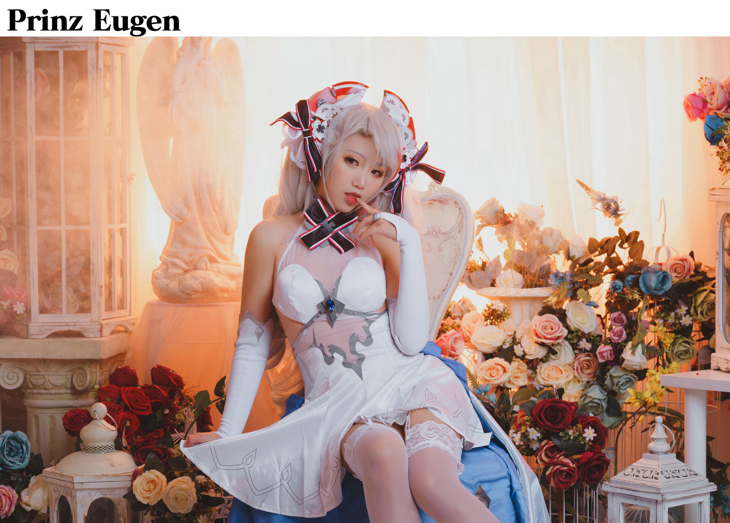 귀여운 인기 Coser 면빙셴얼 유겐 신부