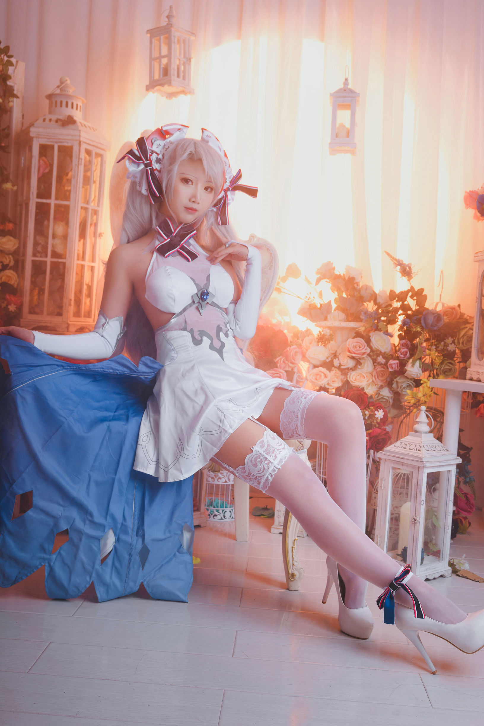 귀여운 인기 Coser 면빙셴얼 유겐 신부