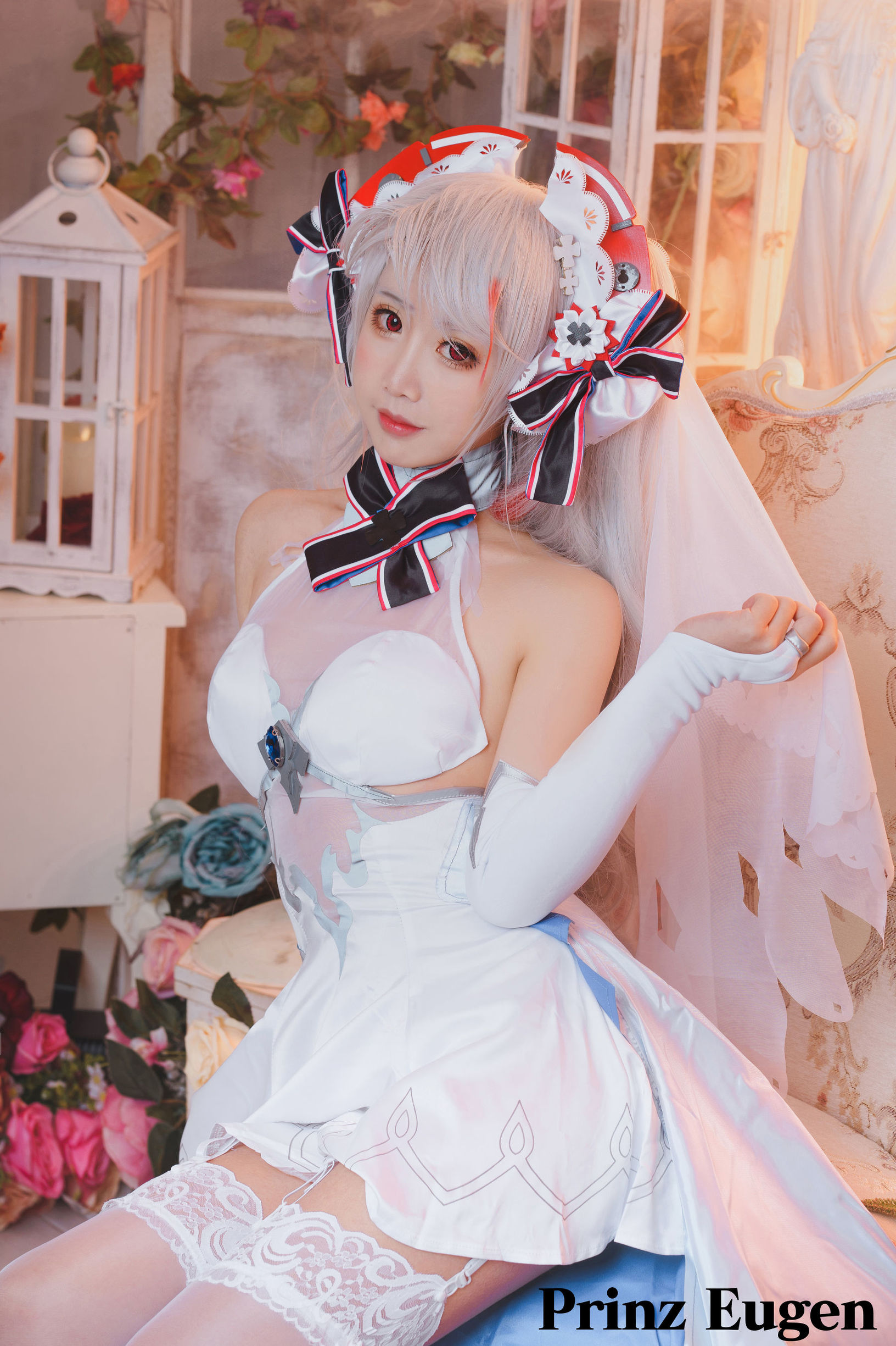 귀여운 인기 Coser 면빙셴얼 유겐 신부