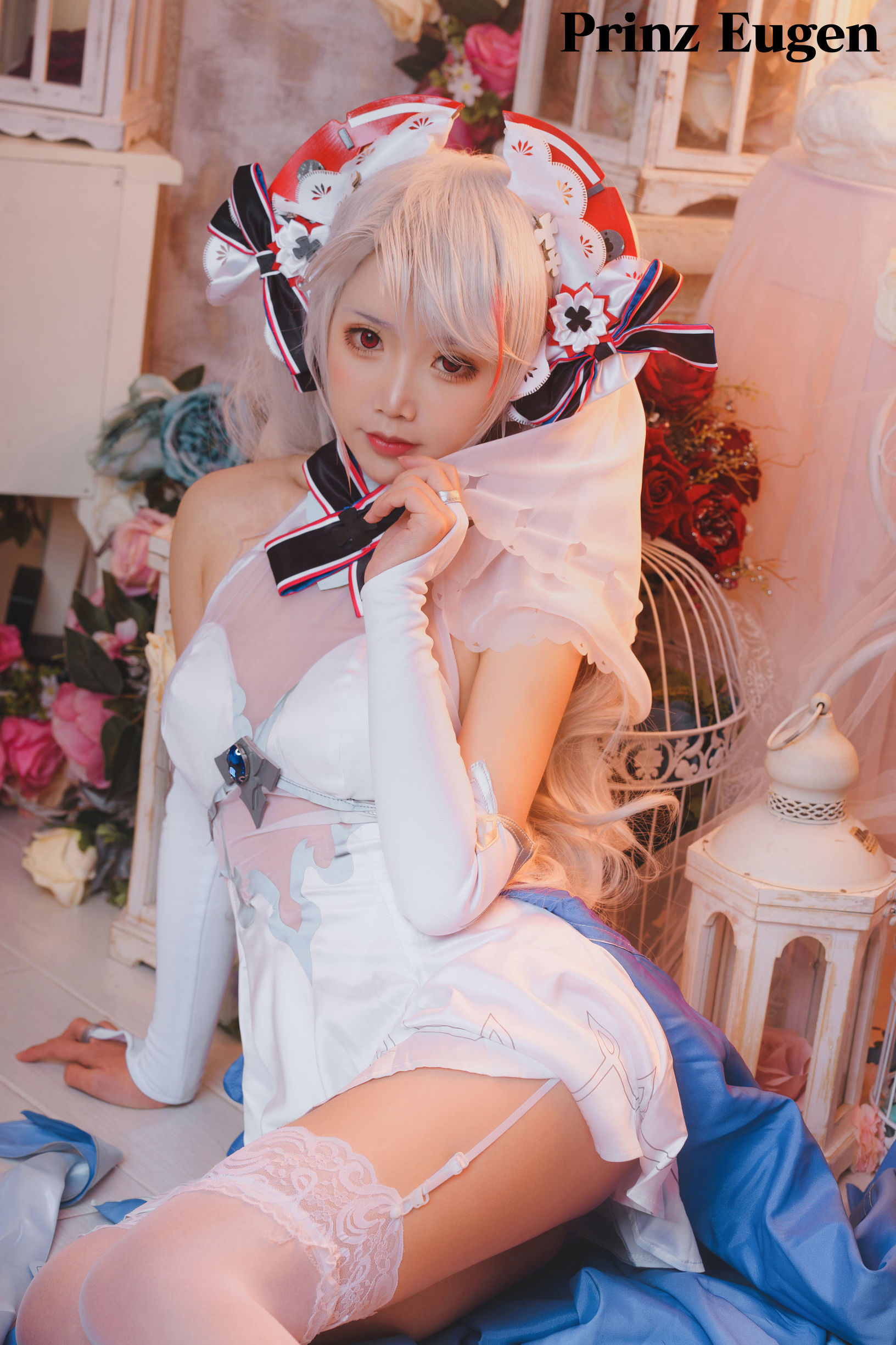 귀여운 인기 Coser 면빙셴얼 유겐 신부