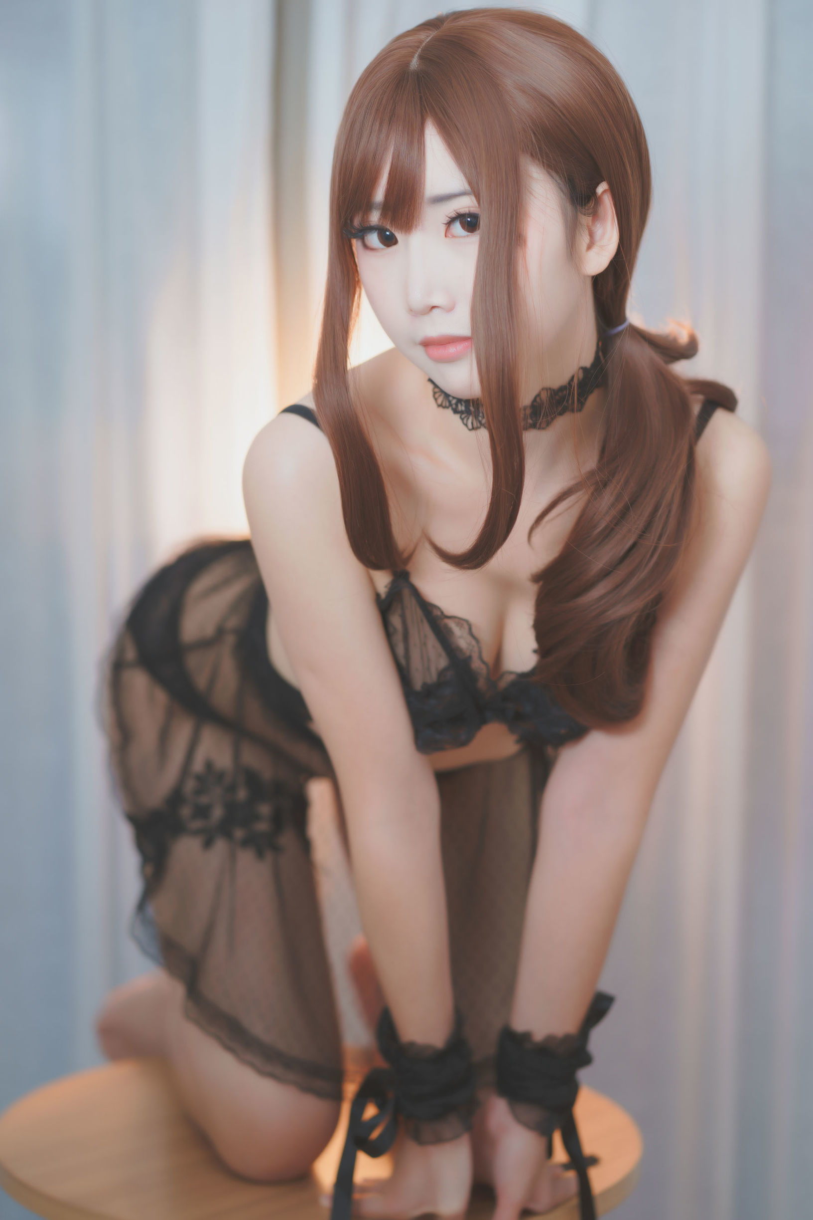可愛人氣科瑟麵餅仙兒 黑紗私房